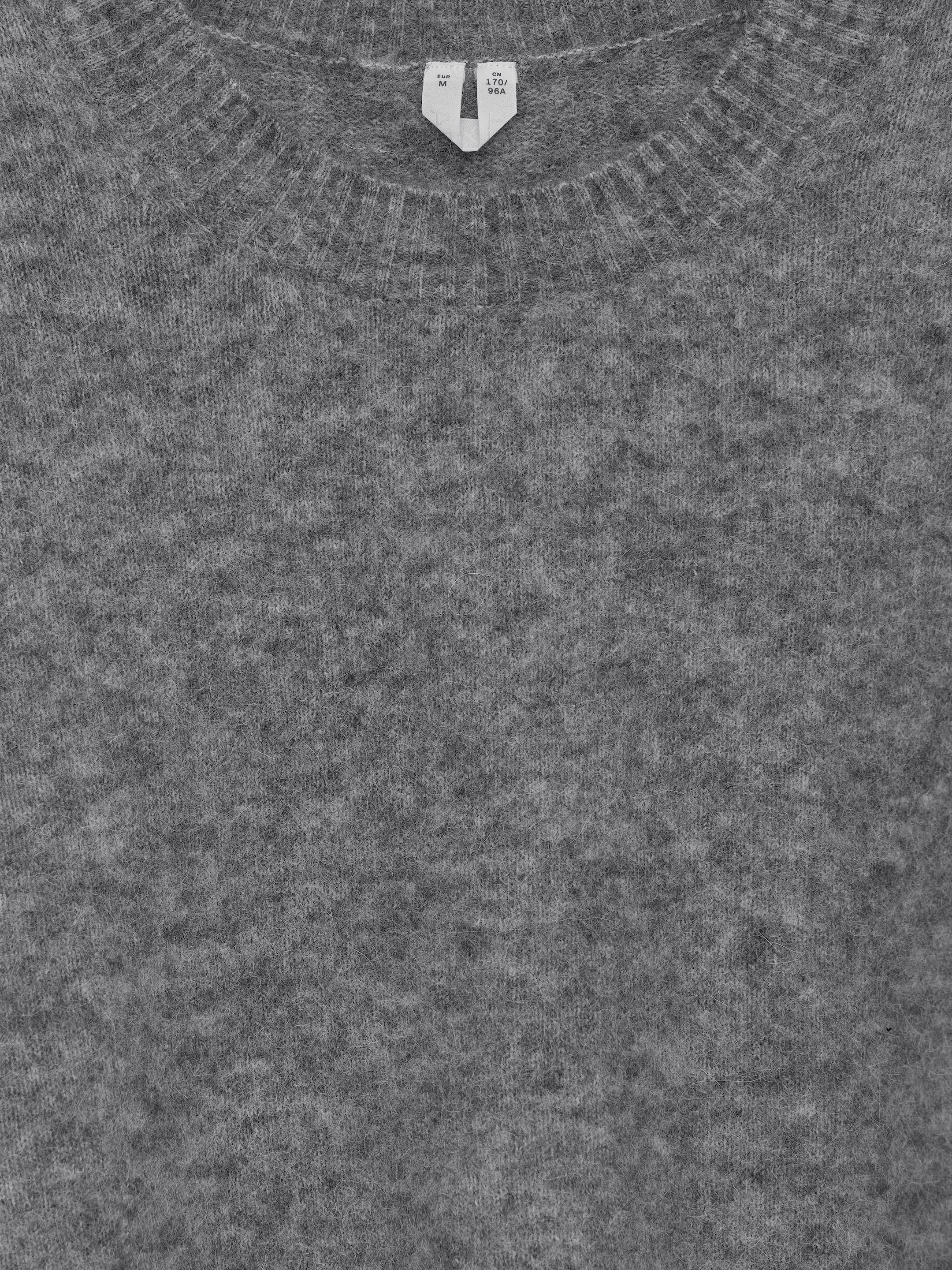 Jersey de mezcla de lana y alpaca - Gris - Oversized - Women - StillMedia/DescriptiveDetail - 1
