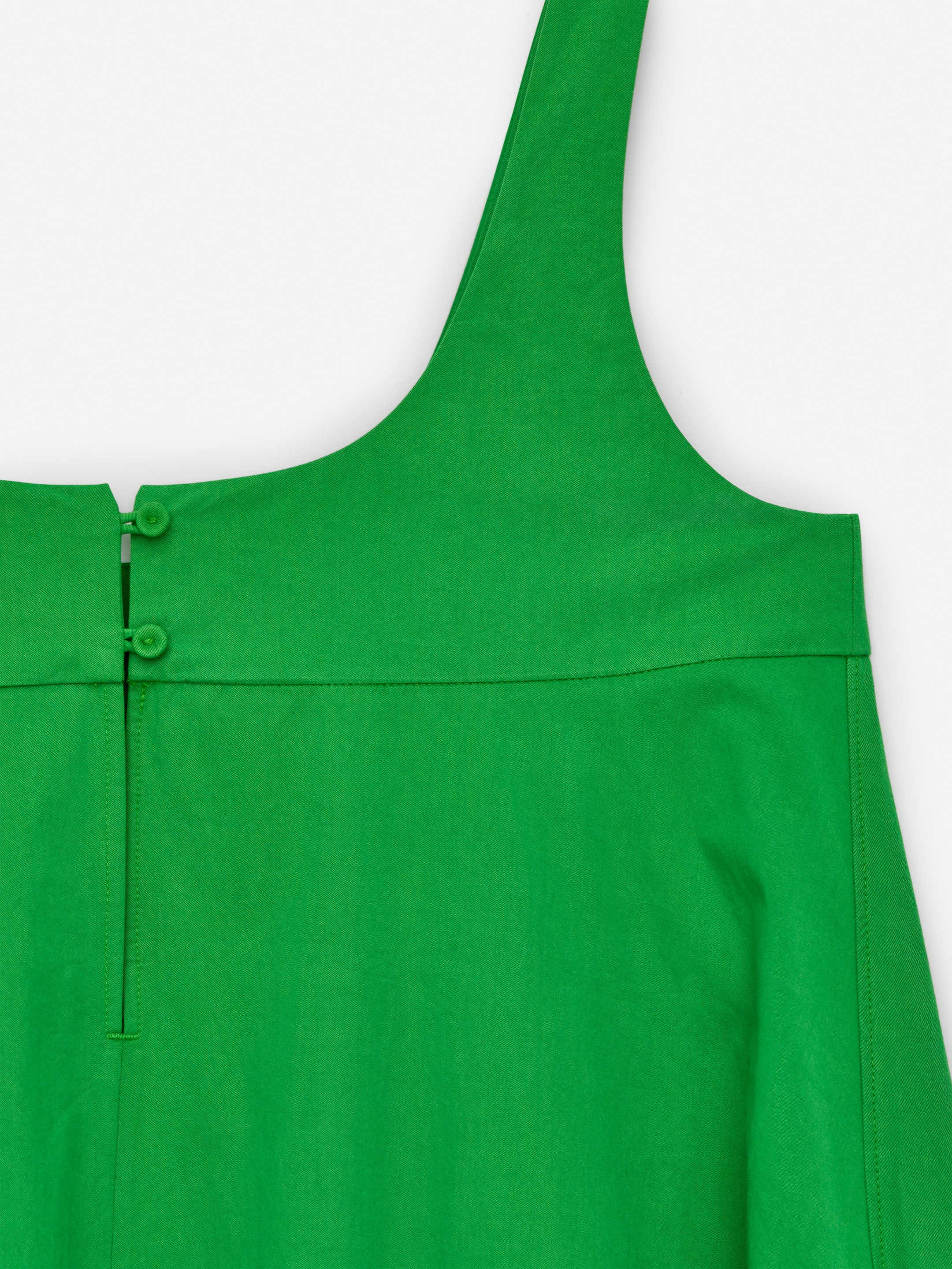 Cotton Maxi Dress - Green - Regular fit - Women - StillMedia/DescriptiveDetail - 2
