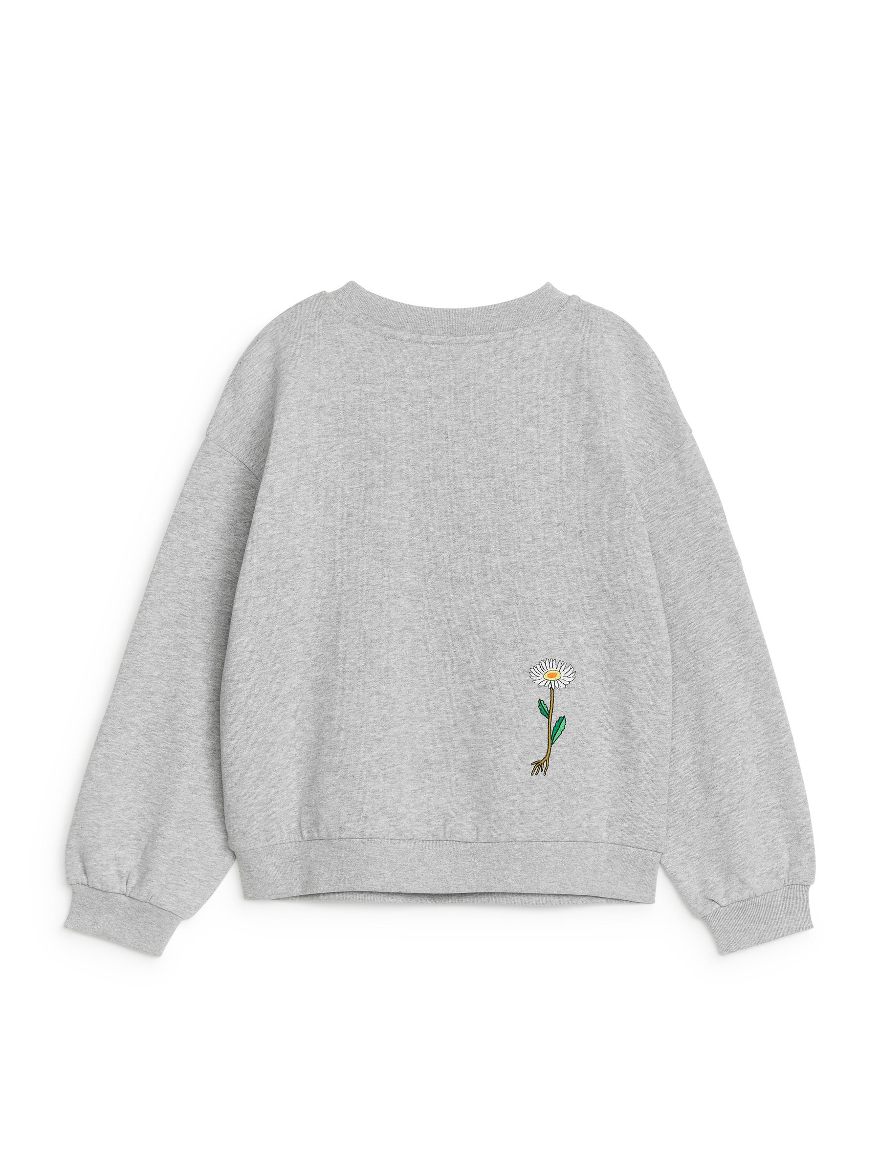 Sweatshirt mit Stickerei - Graumeliert - Oversize - Kinder - StillMedia/DescriptiveStillLife - 3
