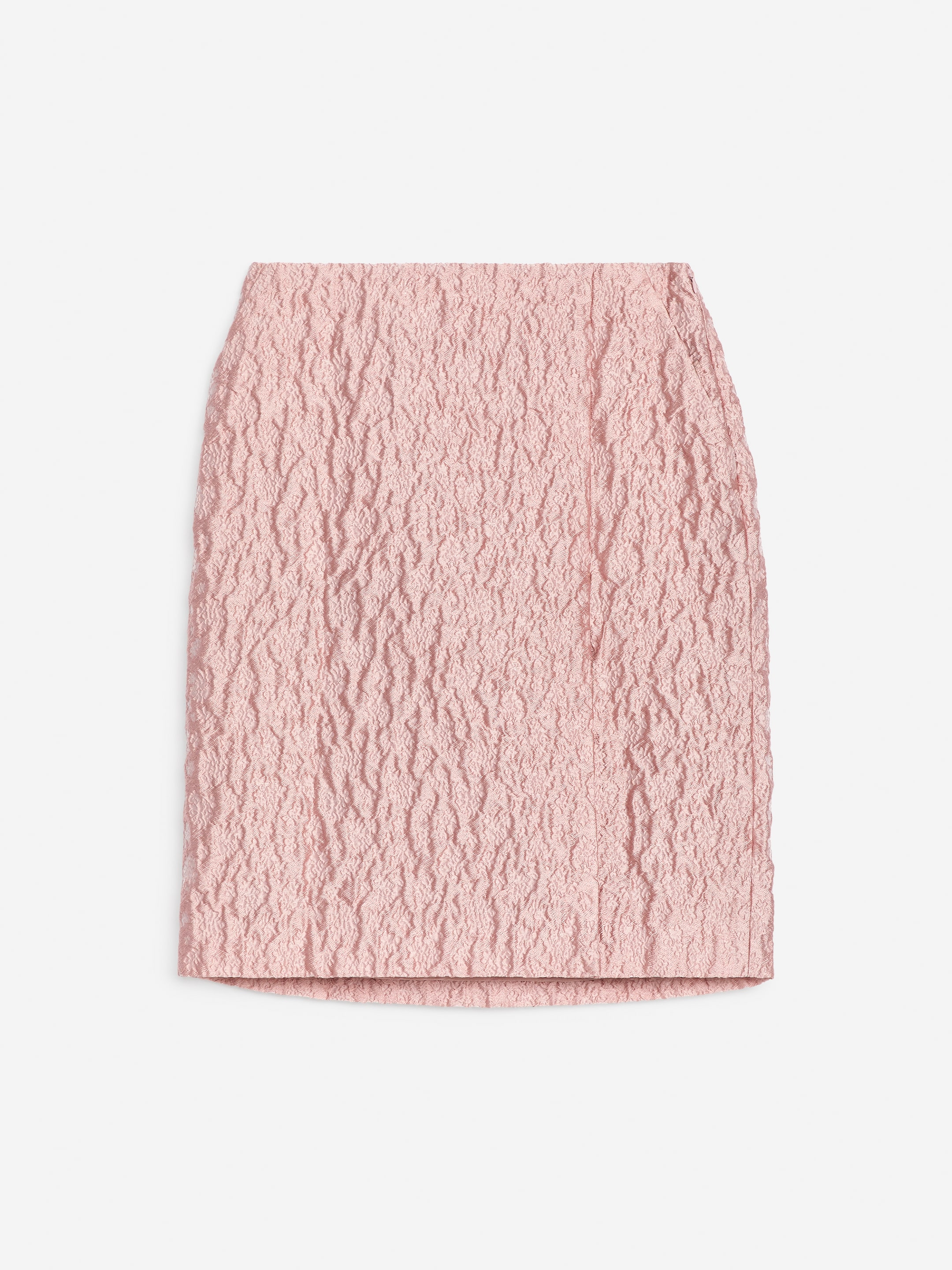 Brocade Skirt-#D6BAB6-13404