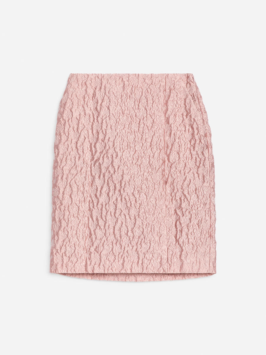ARKET Women's  Brocade Skirt Pink,  size 42