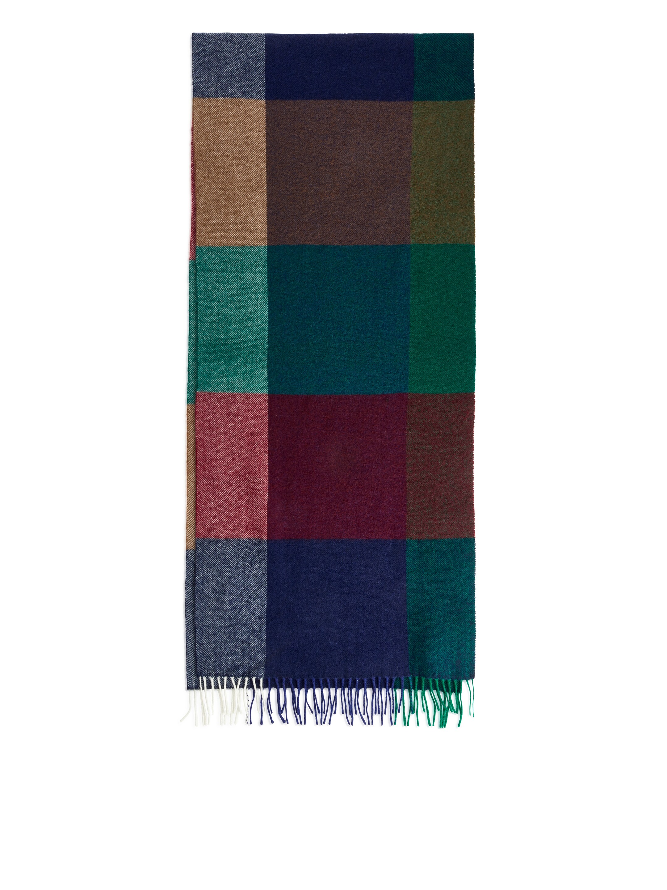 Wollschal mit Vichy-Muster - Blau/Mehrfarbig - Herren - StillMedia/DescriptiveStillLife - 1