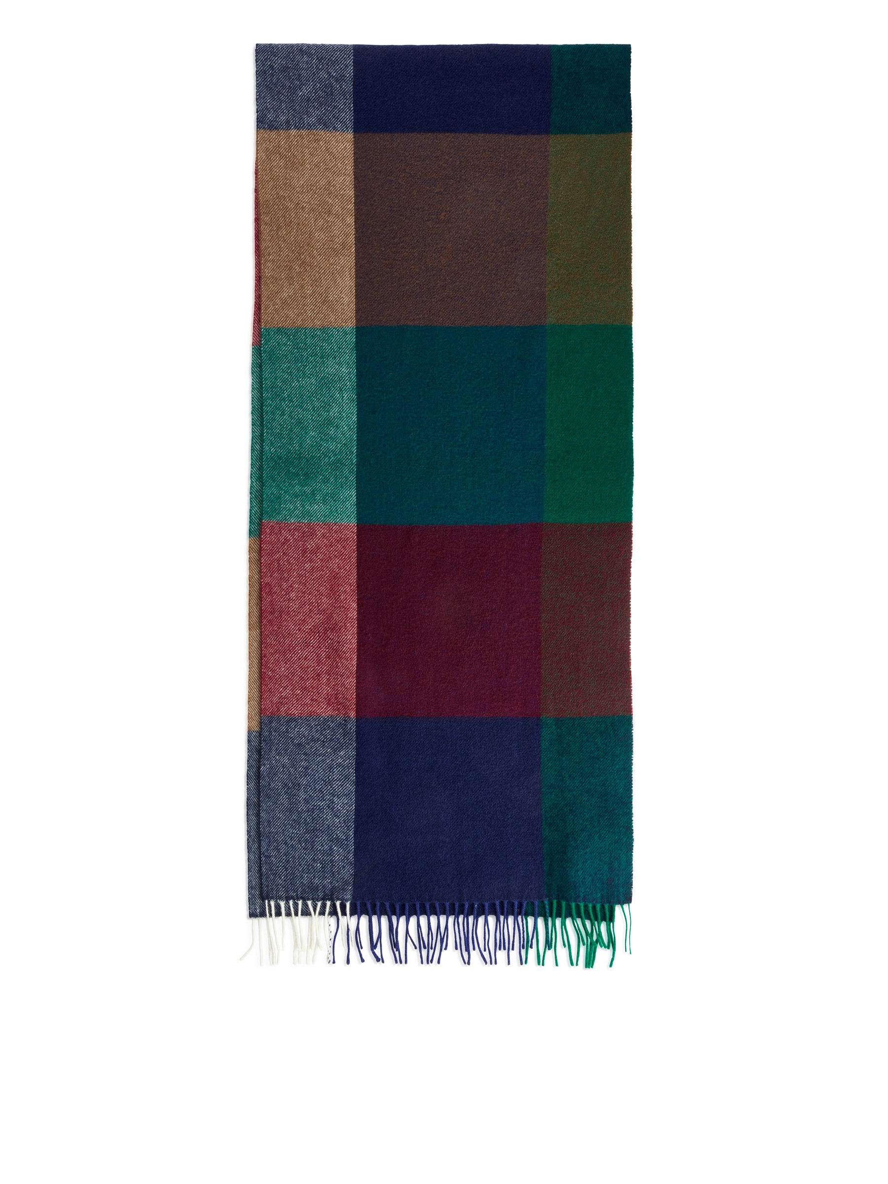 Wollschal mit Vichy-Muster - Blau/Mehrfarbig - Herren - StillMedia/DescriptiveStillLife - 1