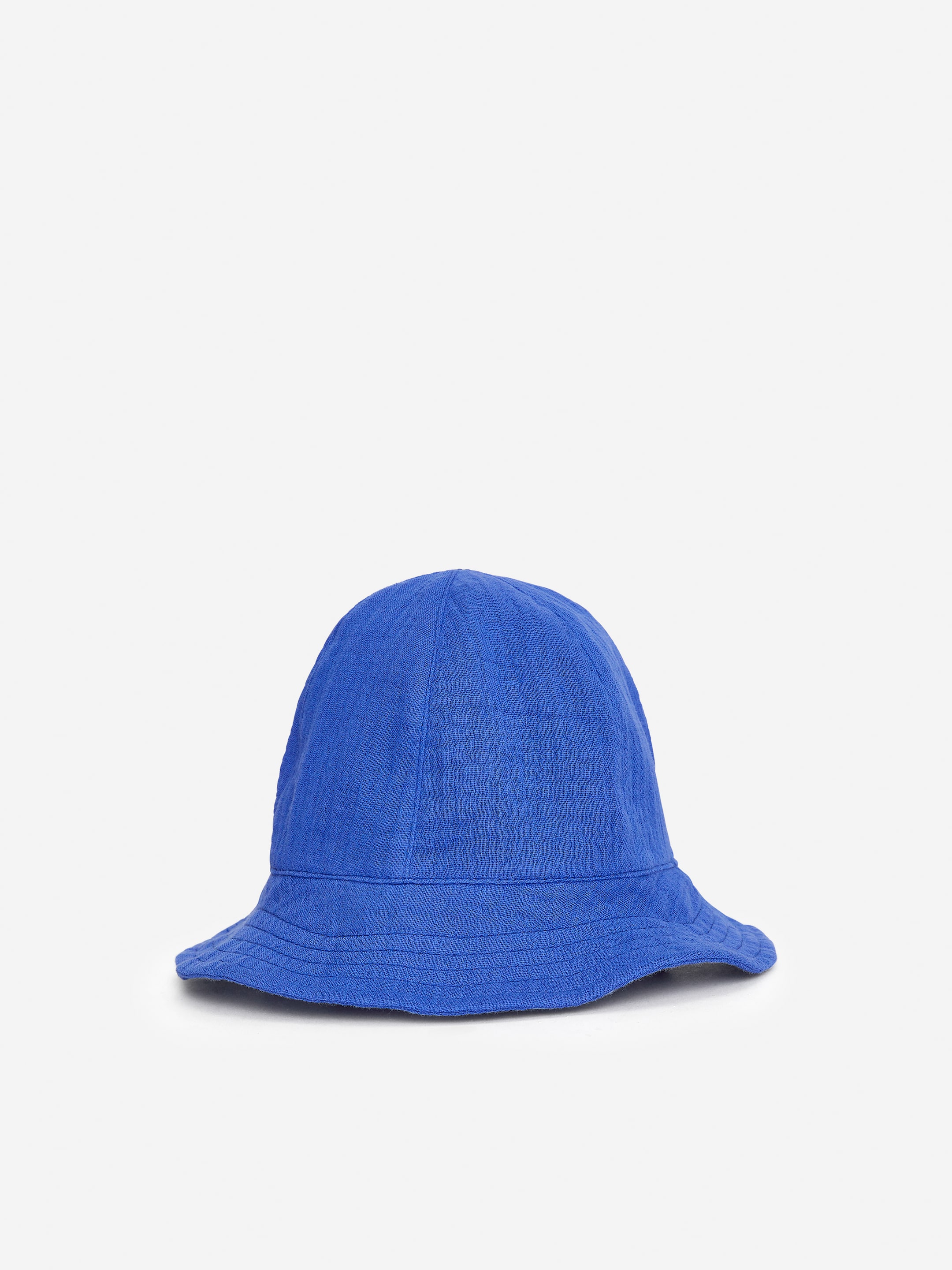 Visa större bild: Solhatt i bomullsmuslin - Klarblå - BARN | H&M SE 1