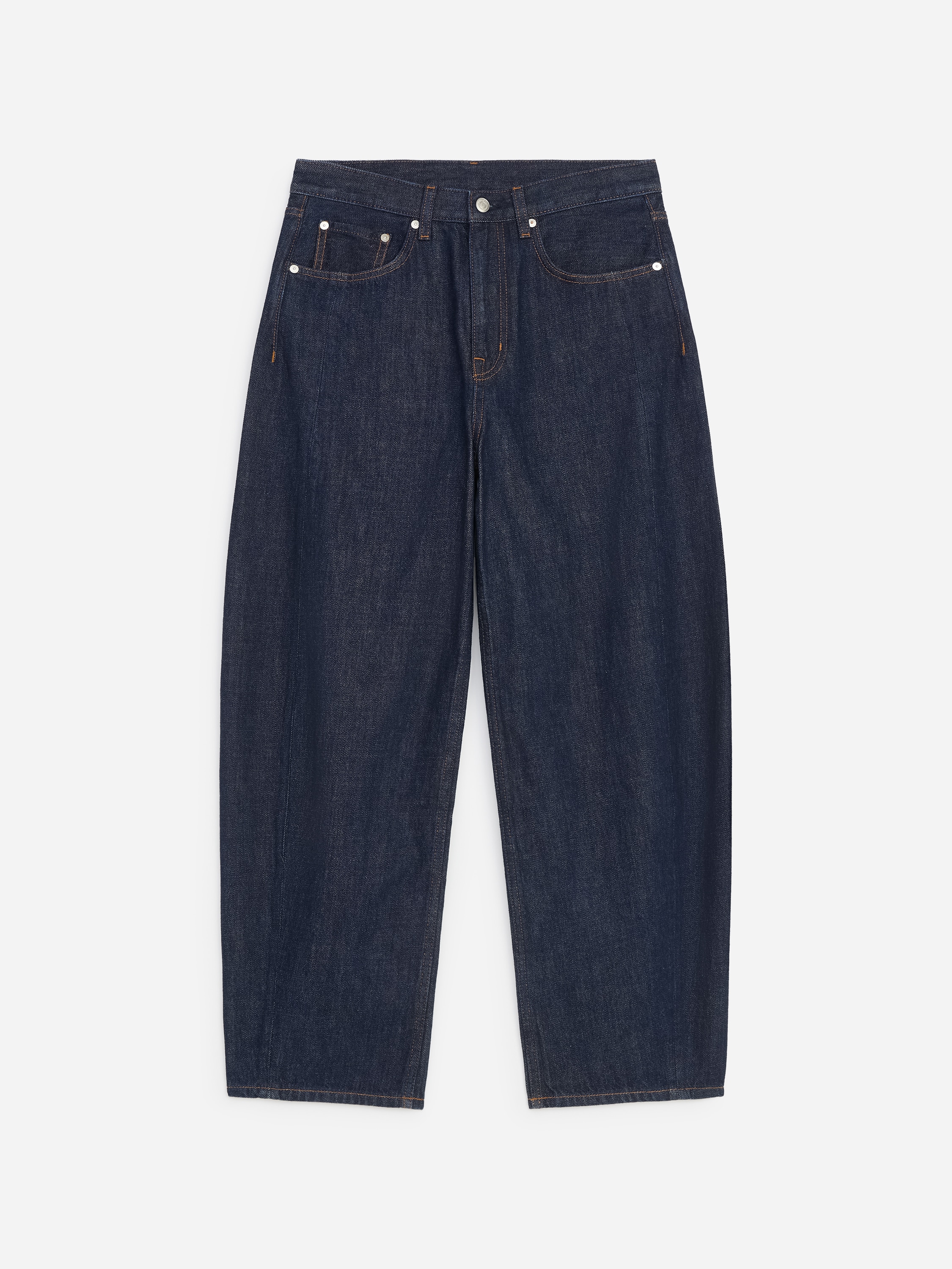 BLOOM barrel jeans - Donkerblauw/Donkerblauw/Middenblauw/Roze/Wit/Gebroken wit/Zwart/Blauw