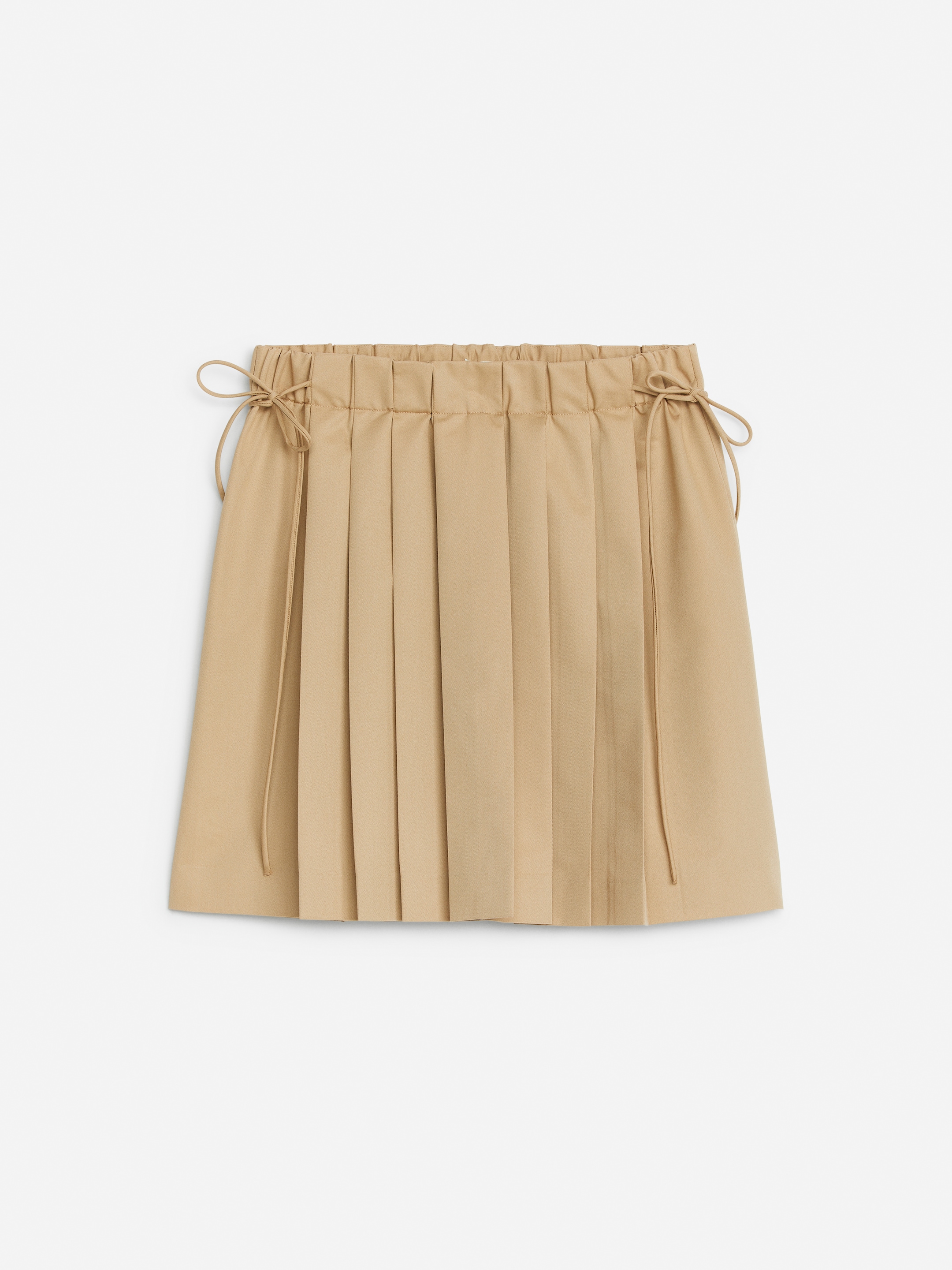 Größeres Bild anzeigen: Plissierter Midirock - Beige - Ladies | H&M AT 1