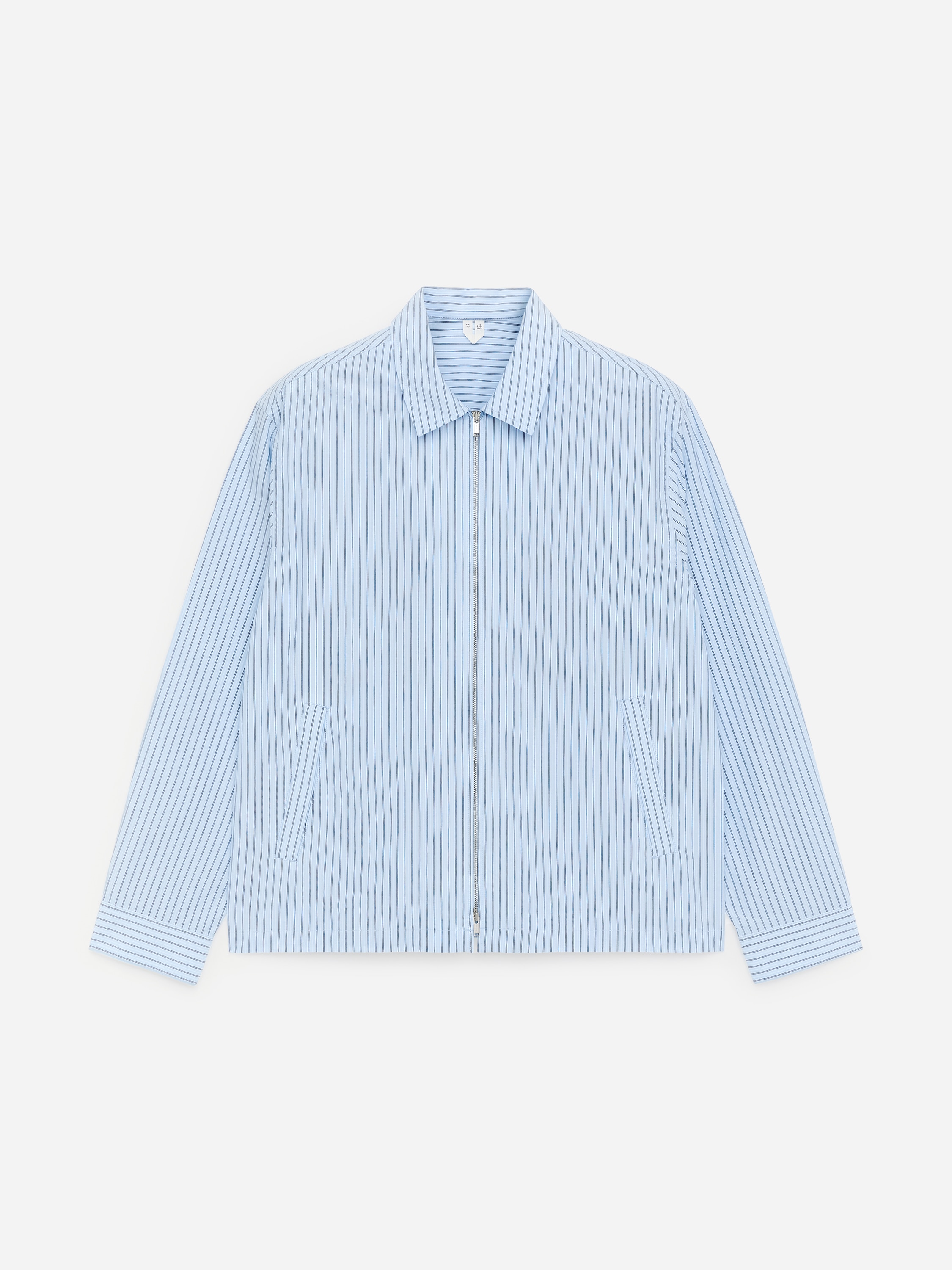 Popelínová bunda Drizzler - Bílá/pruhovaná/Béžová/kostkovaná