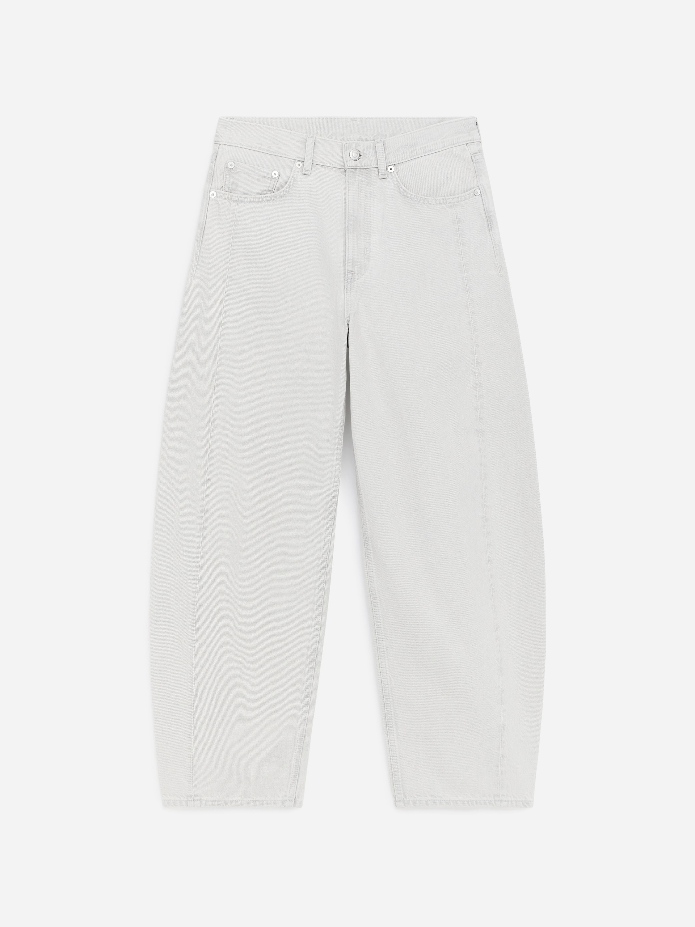 Vaqueros de pernera barril BLOOM - Blanco roto/Azul/Negro/Blanco/Negro