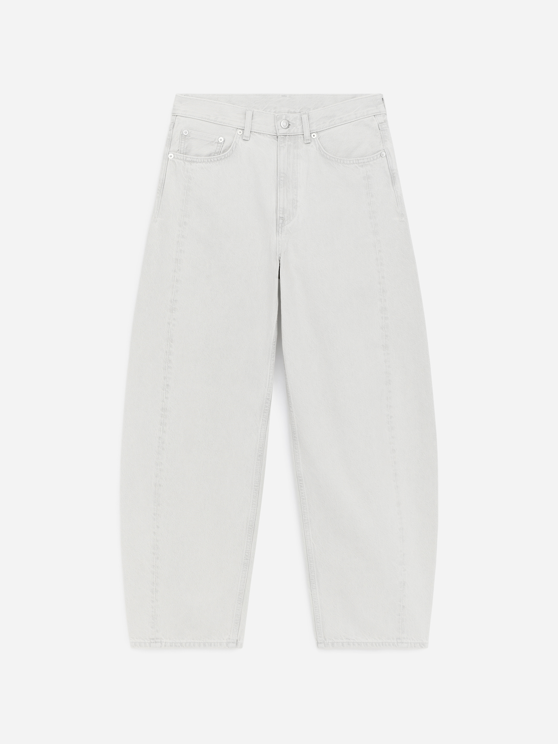 BLOOM Barrel Jeans - Off White - Relaxed fit - Women - StillMedia/DescriptiveStillLife - 4