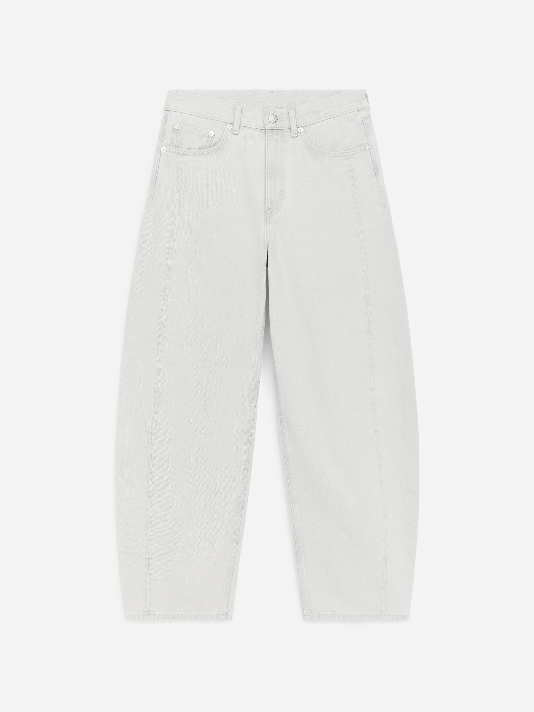 BLOOM Barrel Jeans - Off White - Relaxed fit - Women - StillMedia/DescriptiveStillLife - 4