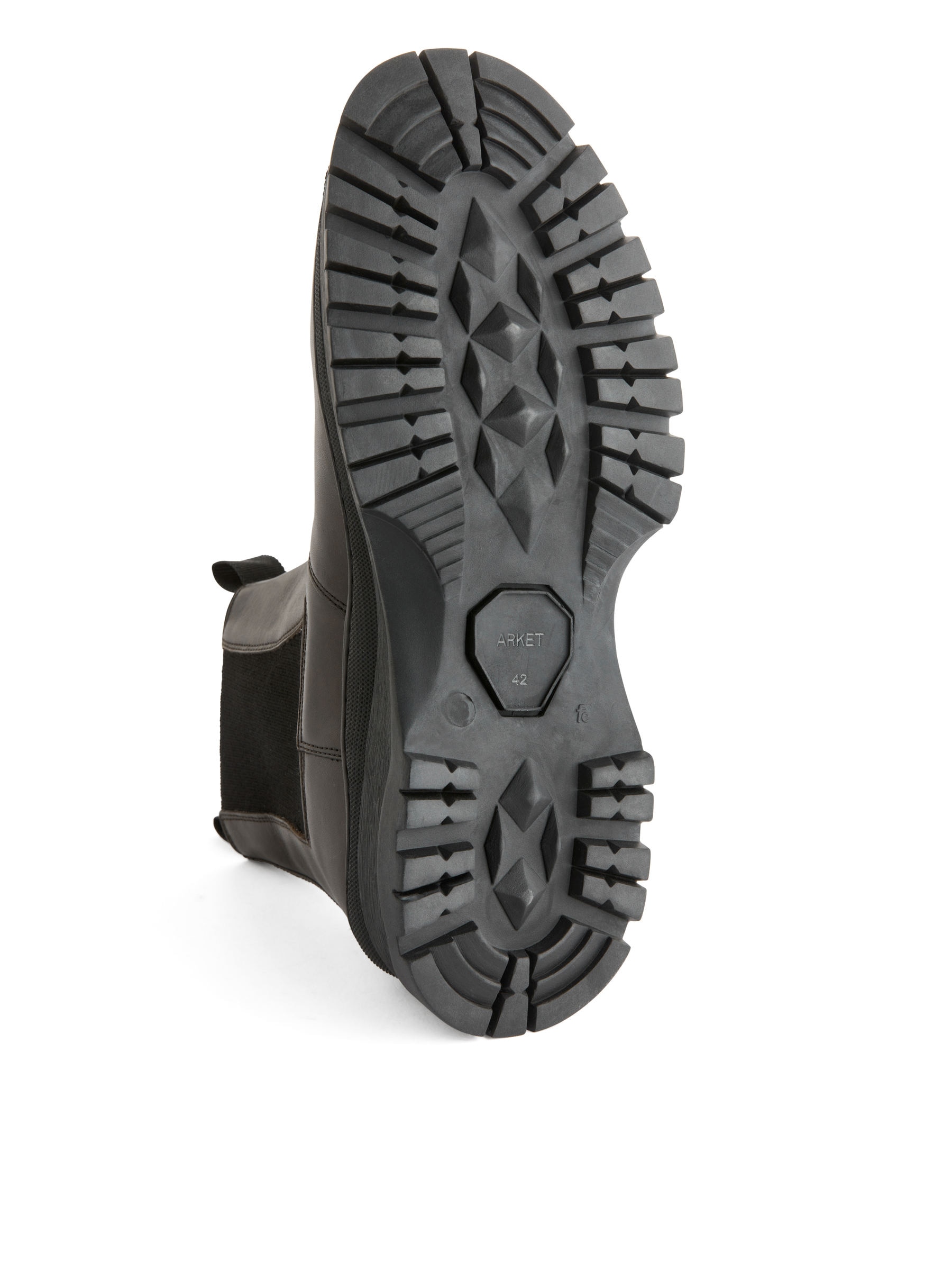 Chunky-Sole Leather Boots - Dark Brown - Men - StillMedia/DescriptiveDetail - 5