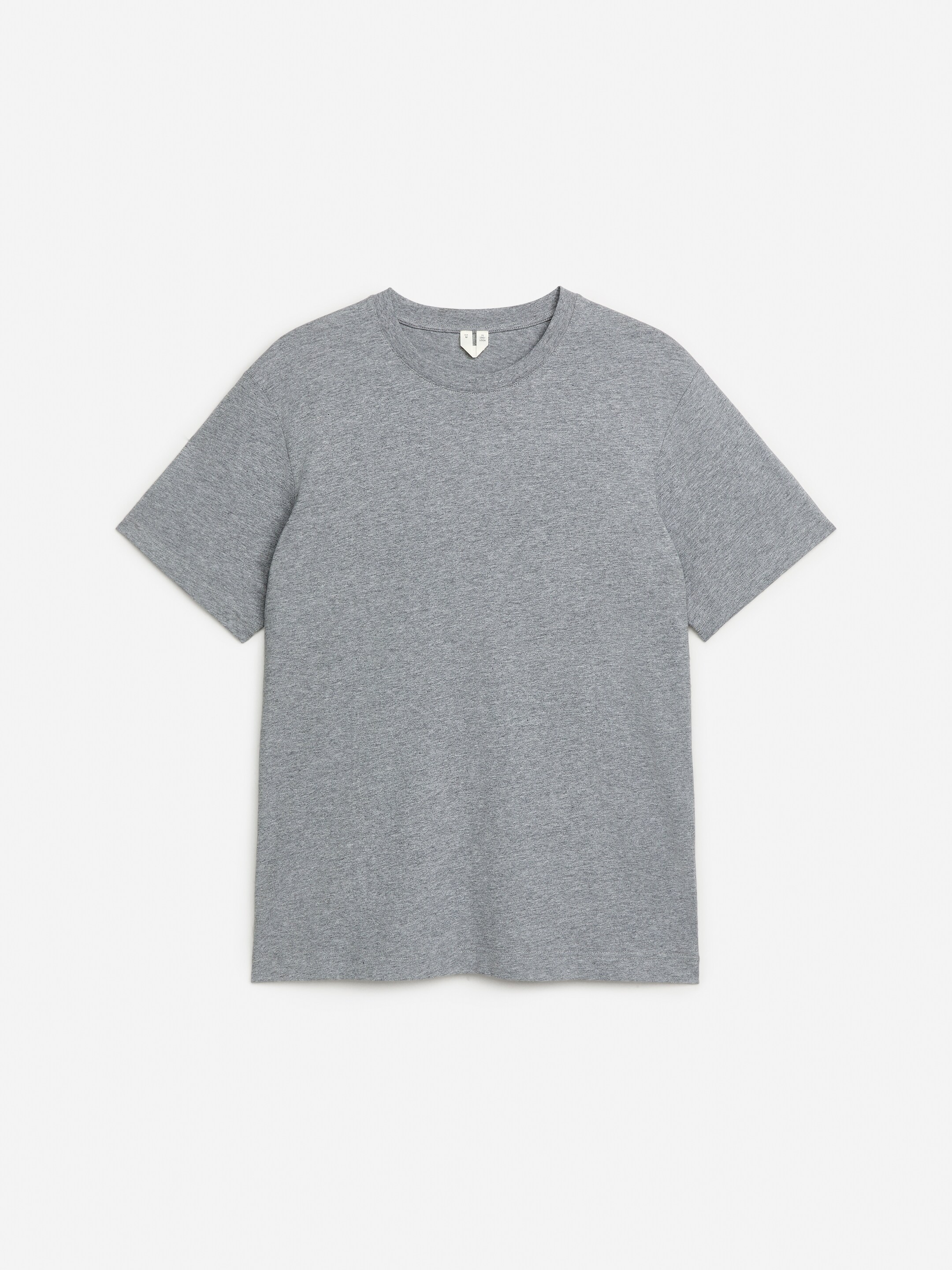 Преглед на по-голямо изображение: Тениска 170 GSM Regular - Сив меланж - МЪЖЕ | H&M BG 5