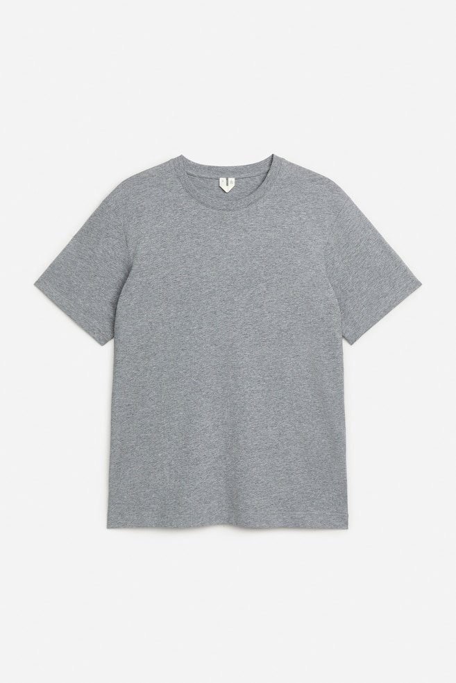 Tricou Regular 170 GSM - Gri Melange/Verde Prăfuit/Alb/Albastru închis/Negru/Albastru Aprins - 1