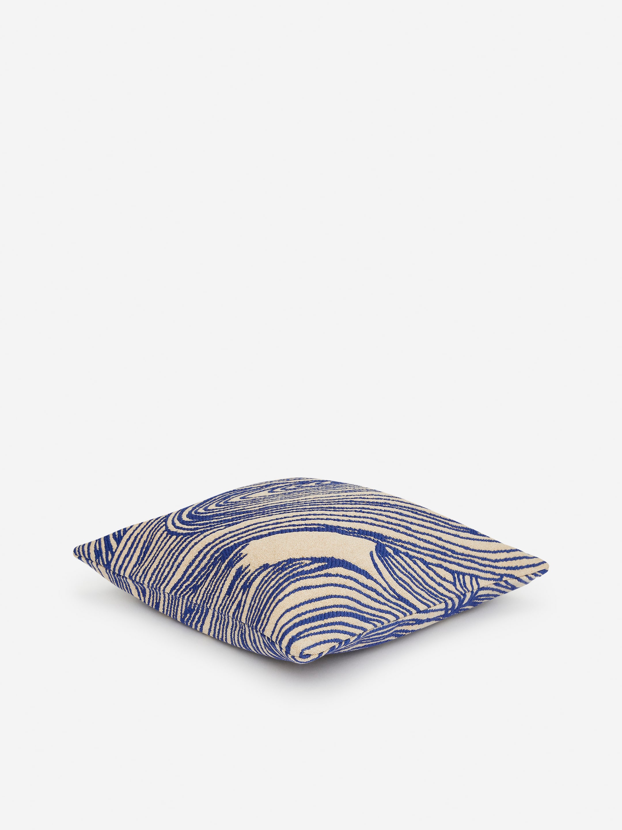 View larger image: Cotton Wool Cushion Cover 50 x 50 cm - Blue/Beige - Home All | H&M GB 1