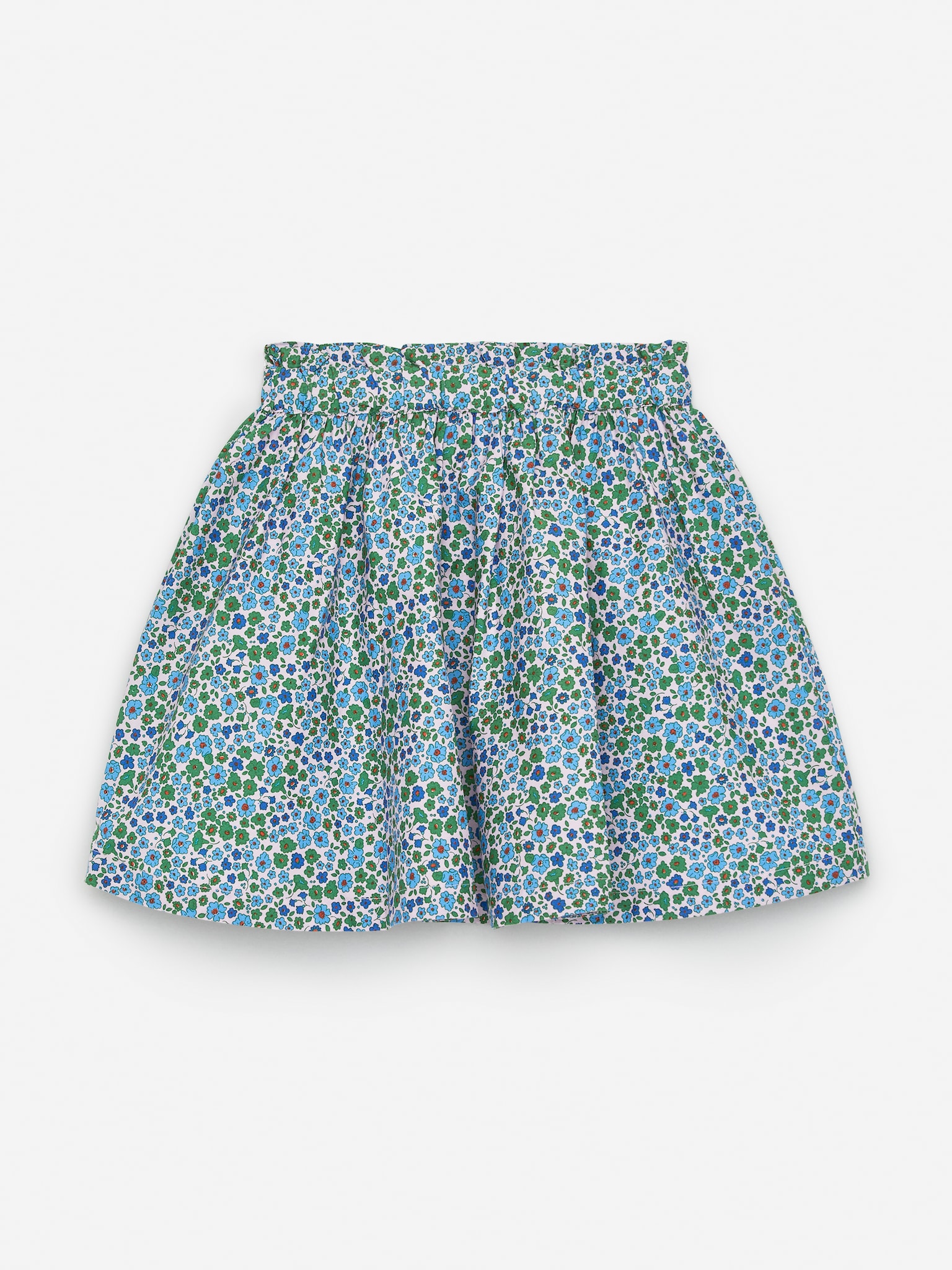 Rock mit Print - Blau/Mehrfarbig - 1