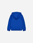 Sweat à capuche en tissu lourd – Bleu vif – FR