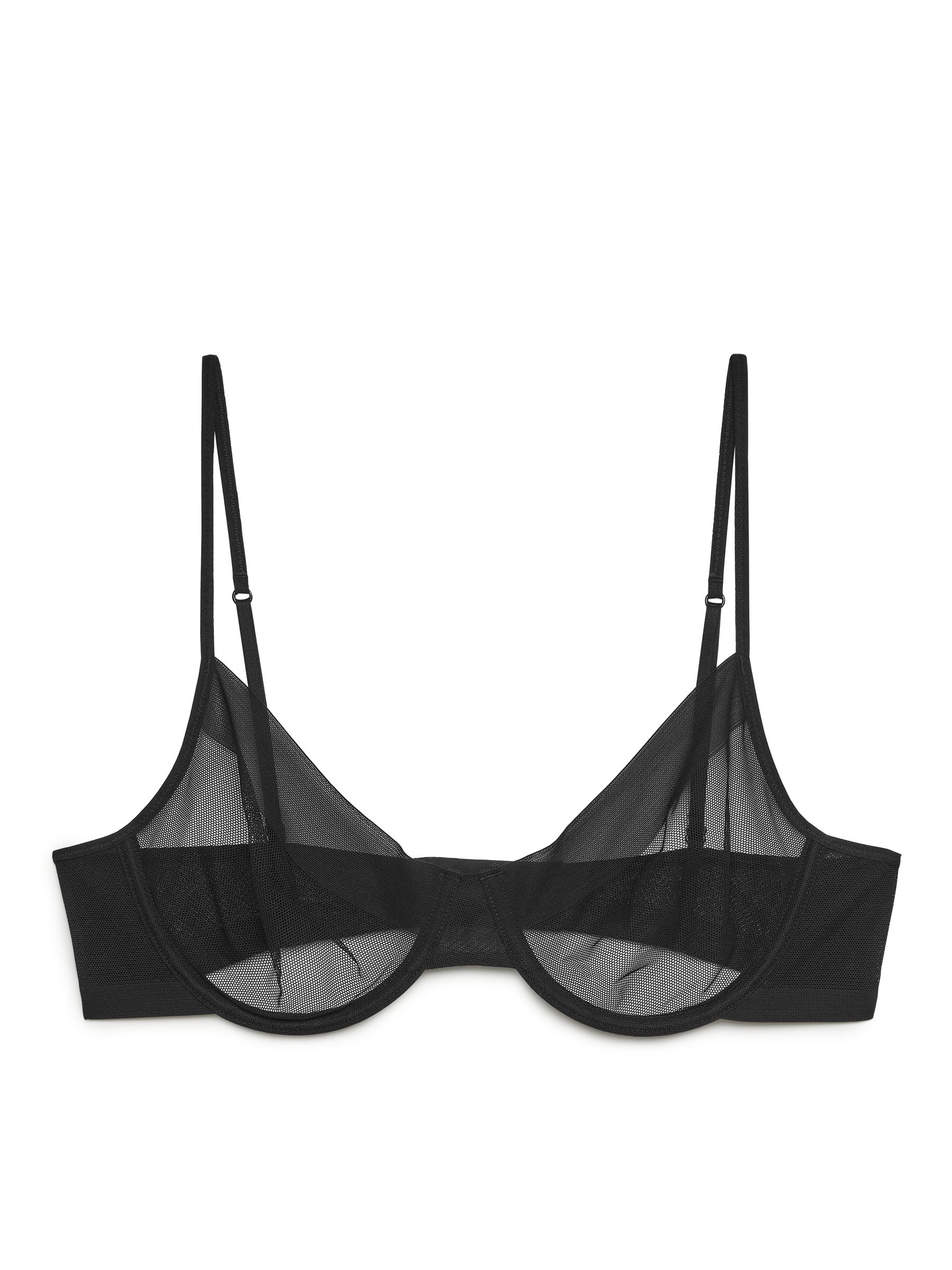 Mesh Wire Bra - Black - Women - StillMedia/DescriptiveStillLife - 1