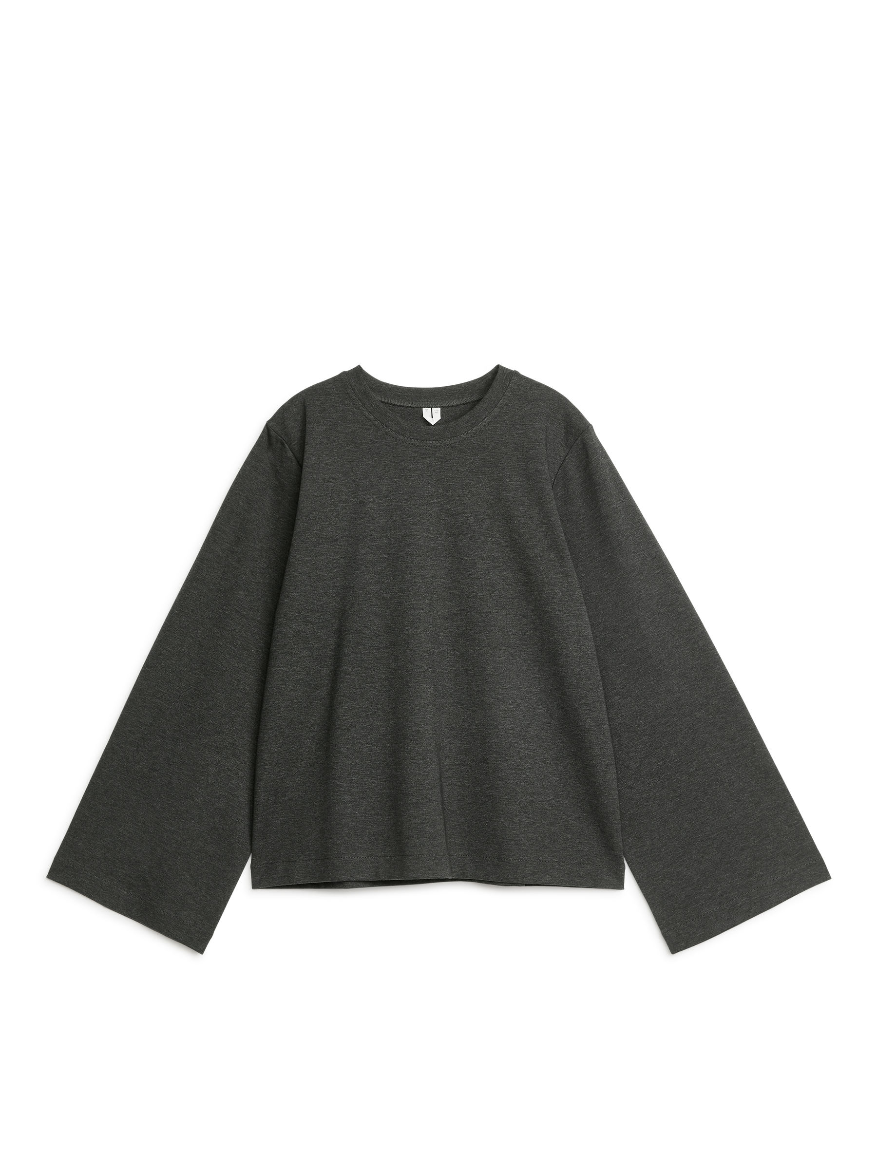 Langarmshirt - Dunkelgrau - Loose Fit - Damen - StillMedia/DescriptiveStillLife - 1