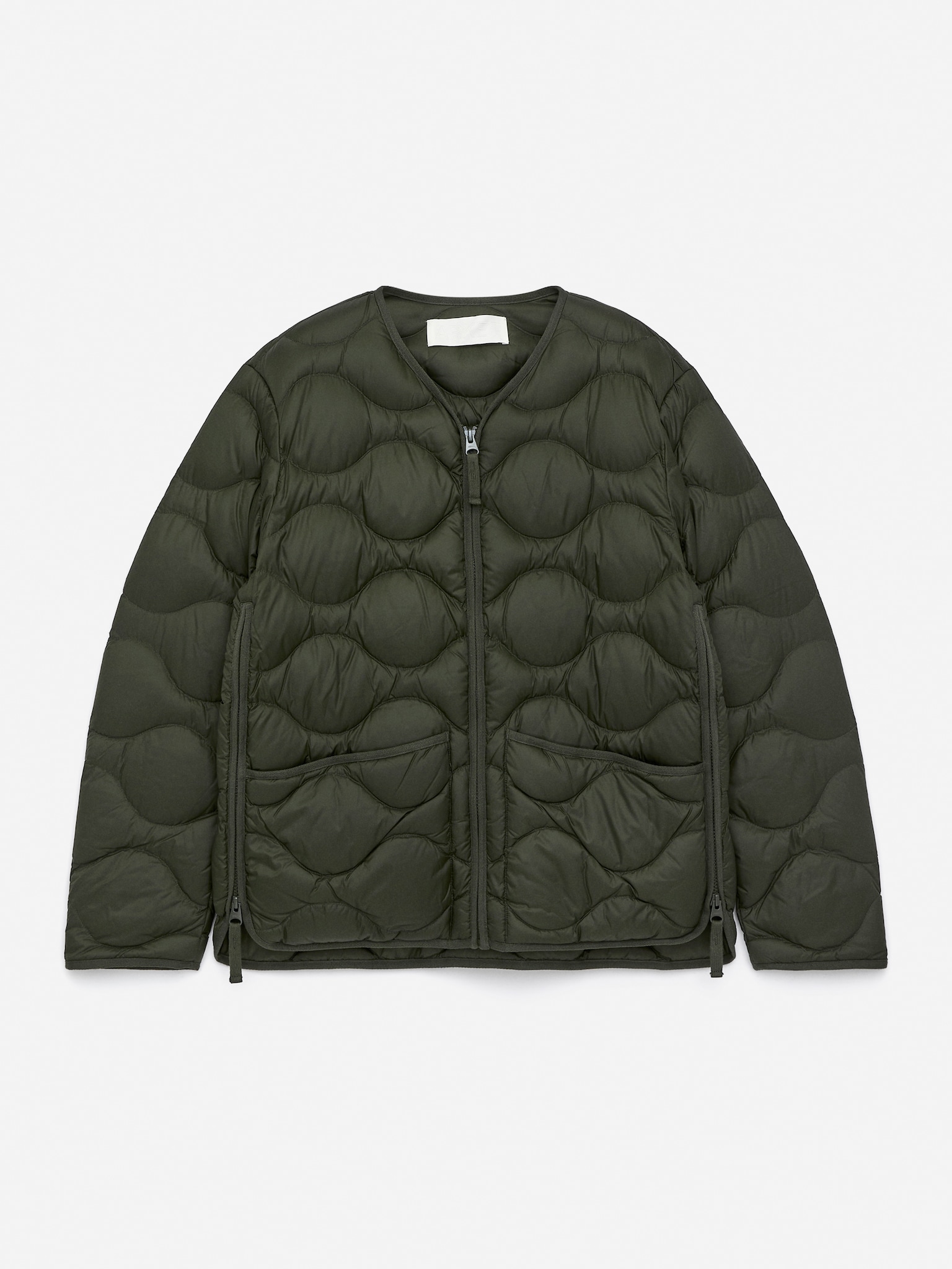 Veste matelassée 2 en 1 Upcycled Down - Vert foncé - 2