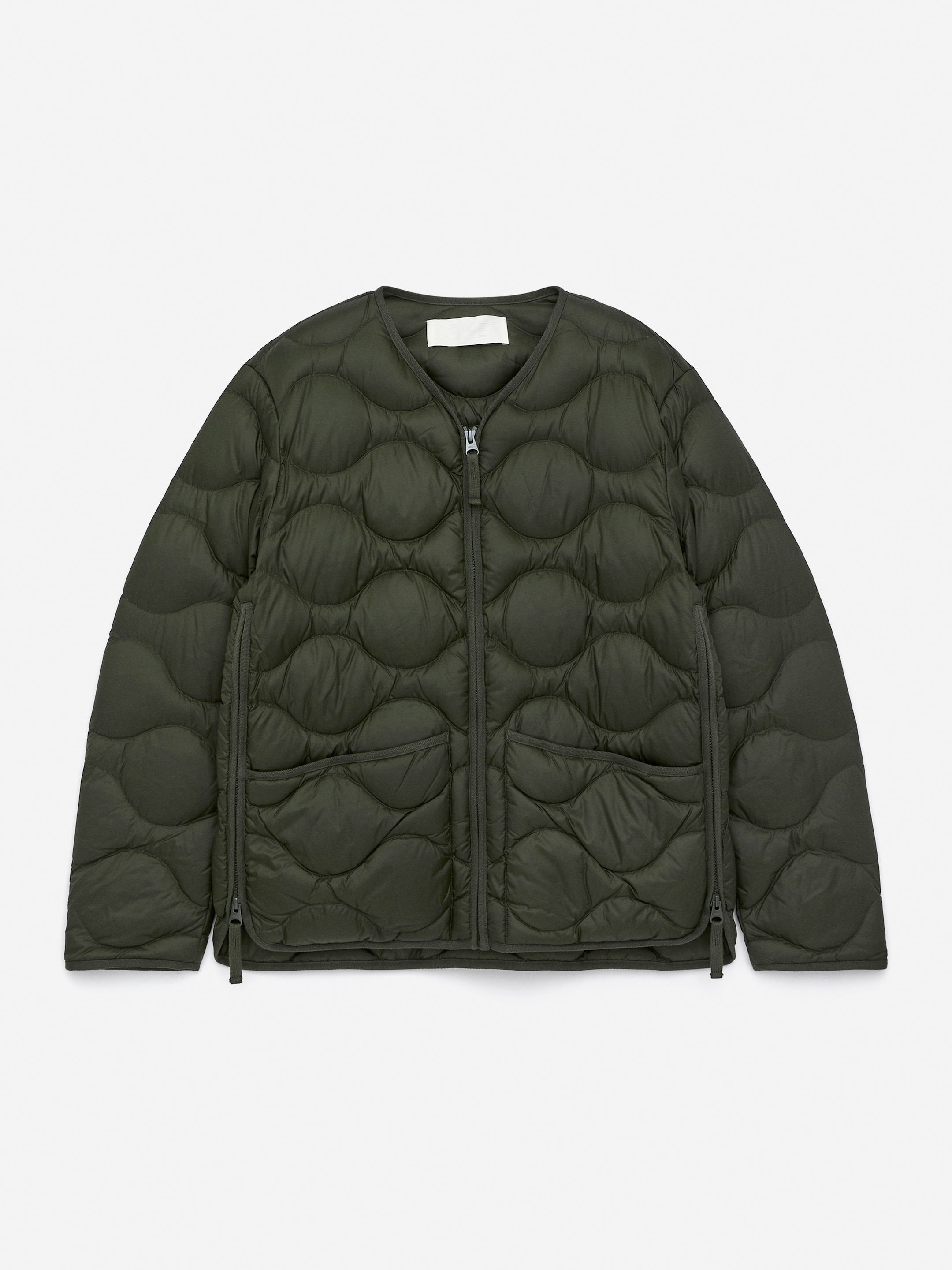 Zobraziť väčší obrázok: 2-v-1 Upcycled Down Liner Jacket - Tmavozelená - ŽENY | H&M SK 5