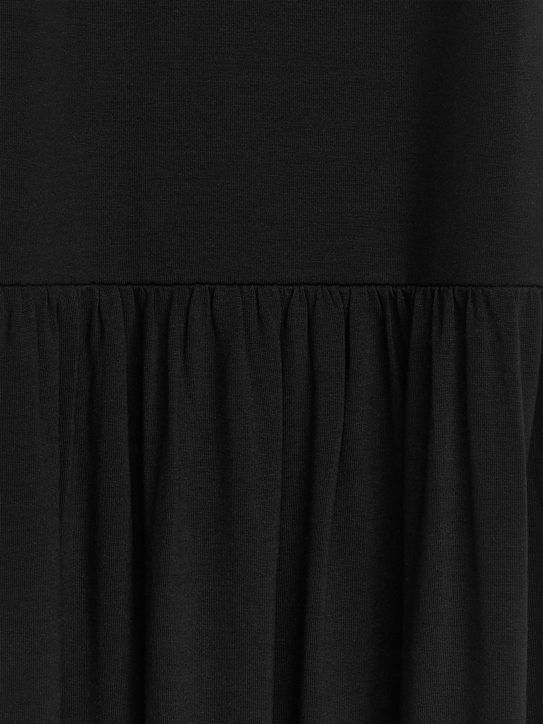 Vestido de punto con cuello redondo - Negro - Corte relajado - Women - StillMedia/DescriptiveDetail - 1