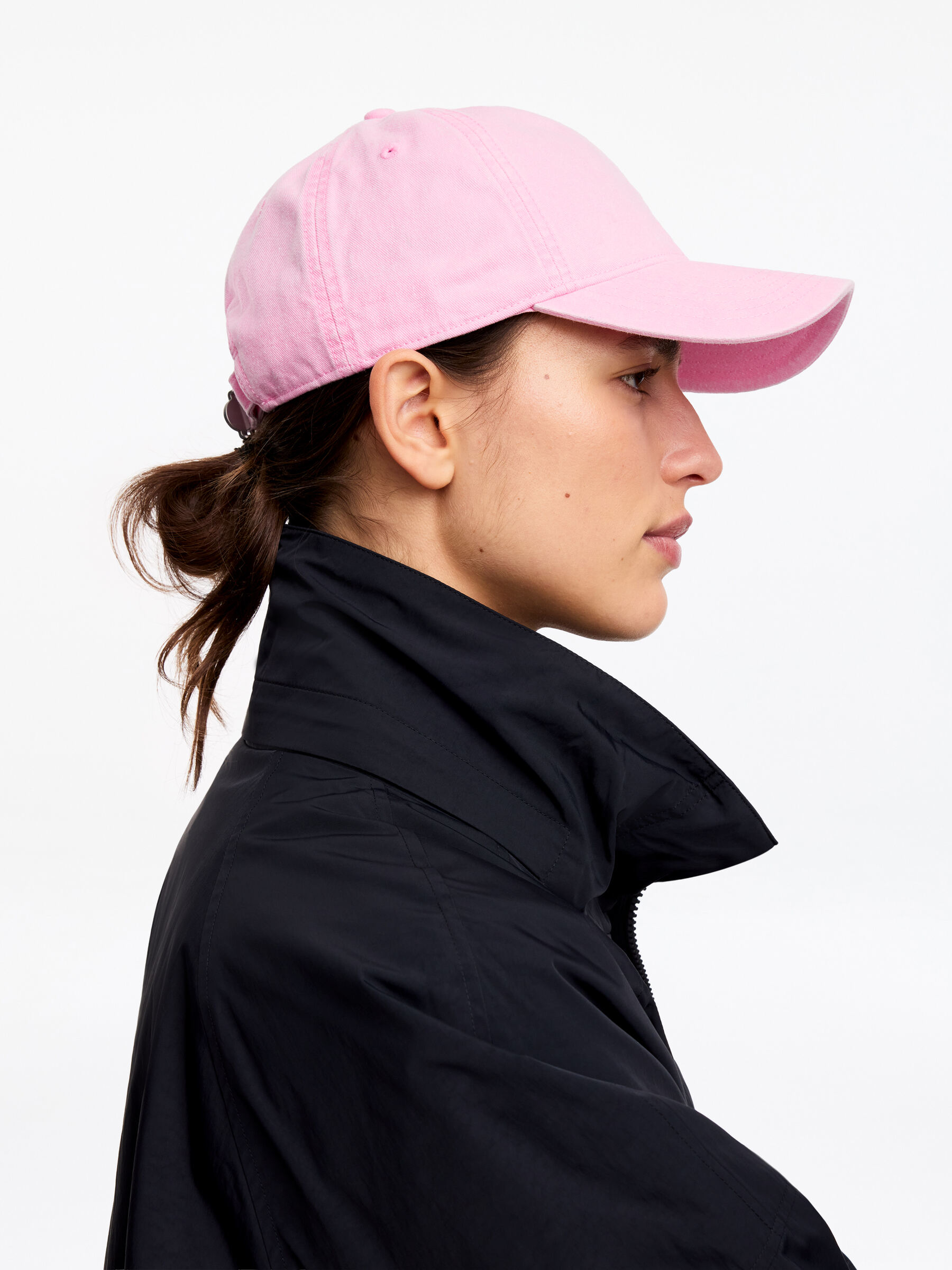 Washed Cotton Cap - Pink - Women - StillMedia/Lookbook - 4