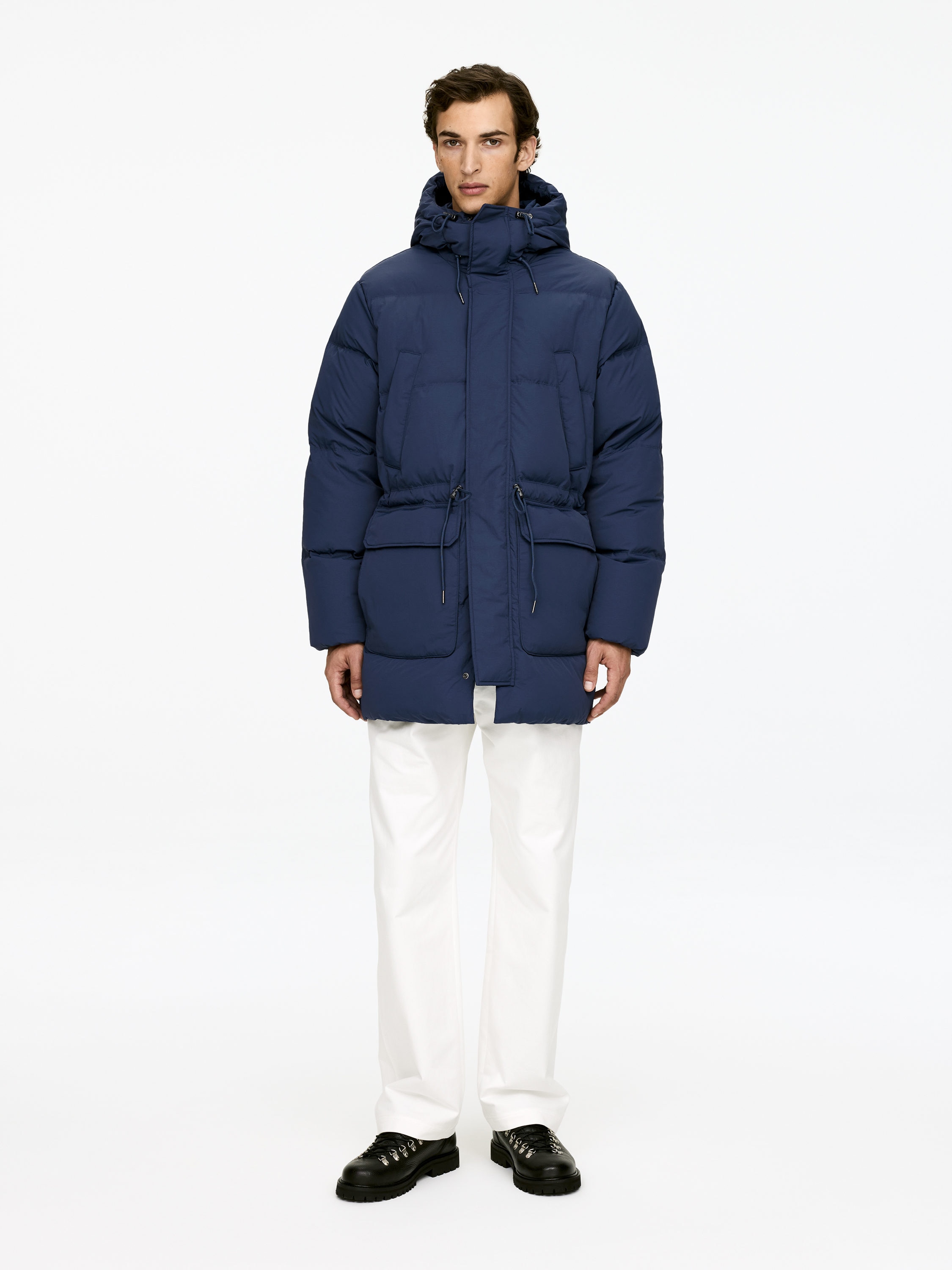 Veste d'expédition Upcycled Down-#3C4252-17181