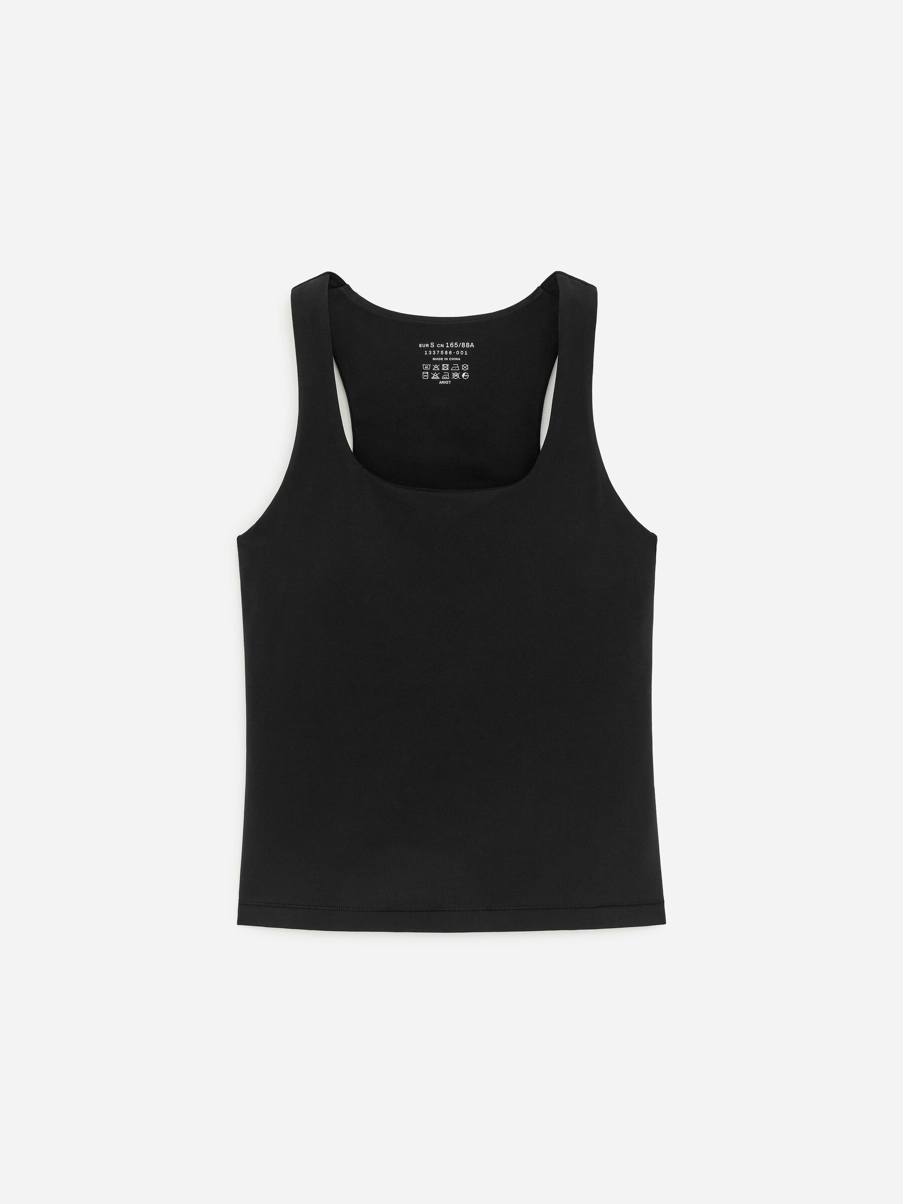 Tanktop mit Karree-Ausschnitt-#272627-18990