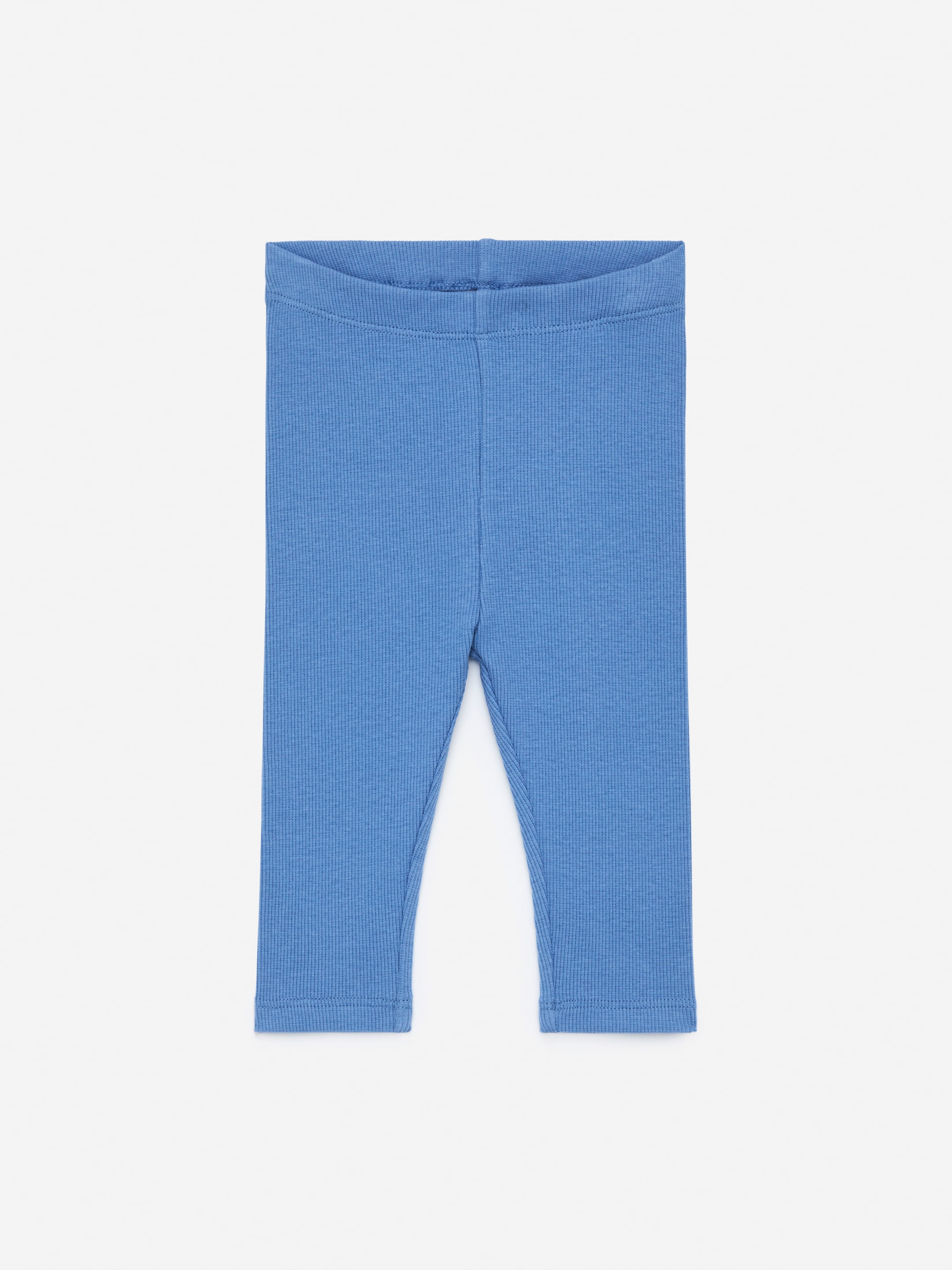 Ingrandisci l'immagine: Ribbed Leggings - Mid Blue - BAMBINO | H&M CH 1