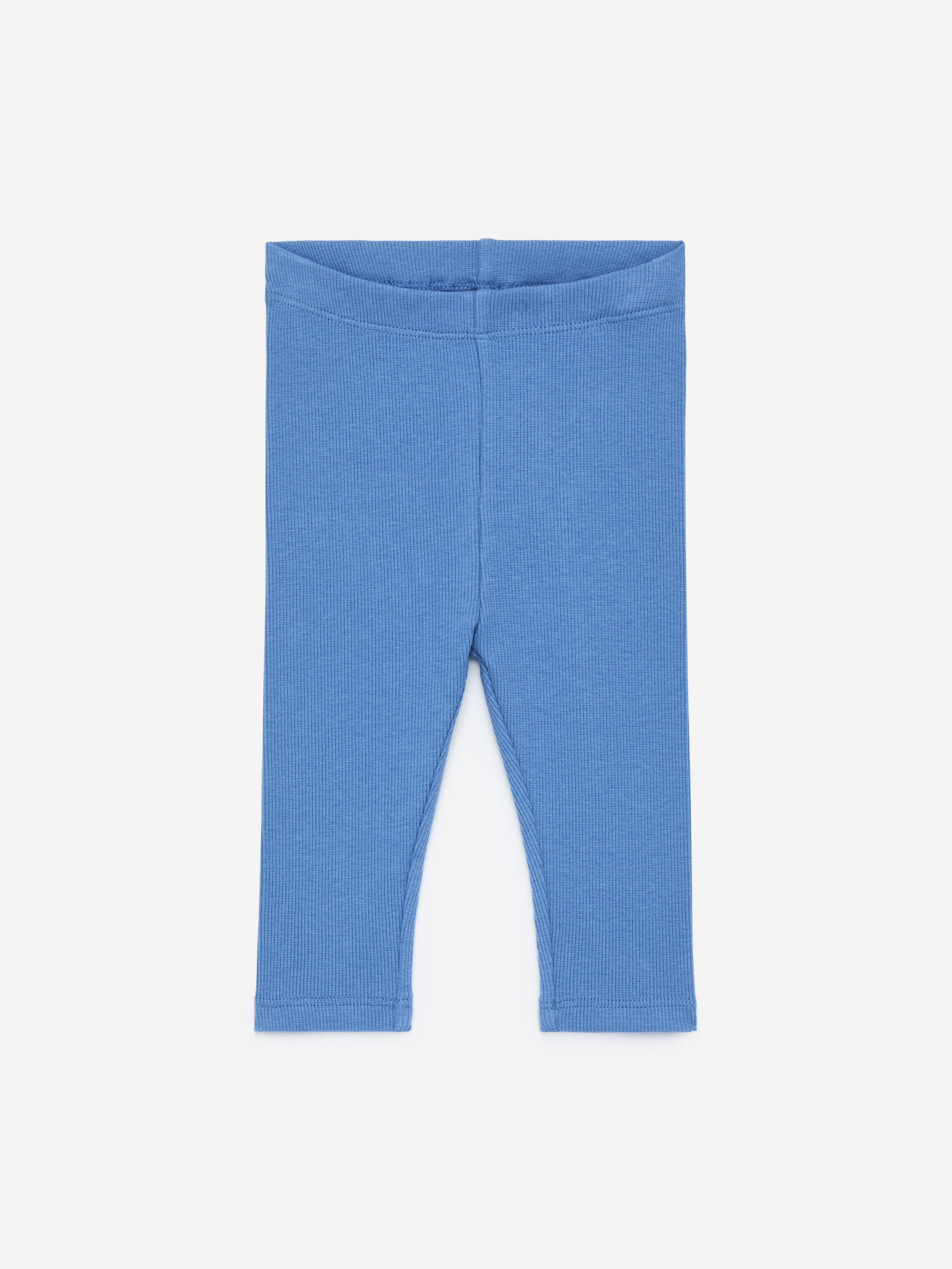 Ribbed Leggings - Mid Blue - Slim fit - Children - StillMedia/DescriptiveStillLife - 3