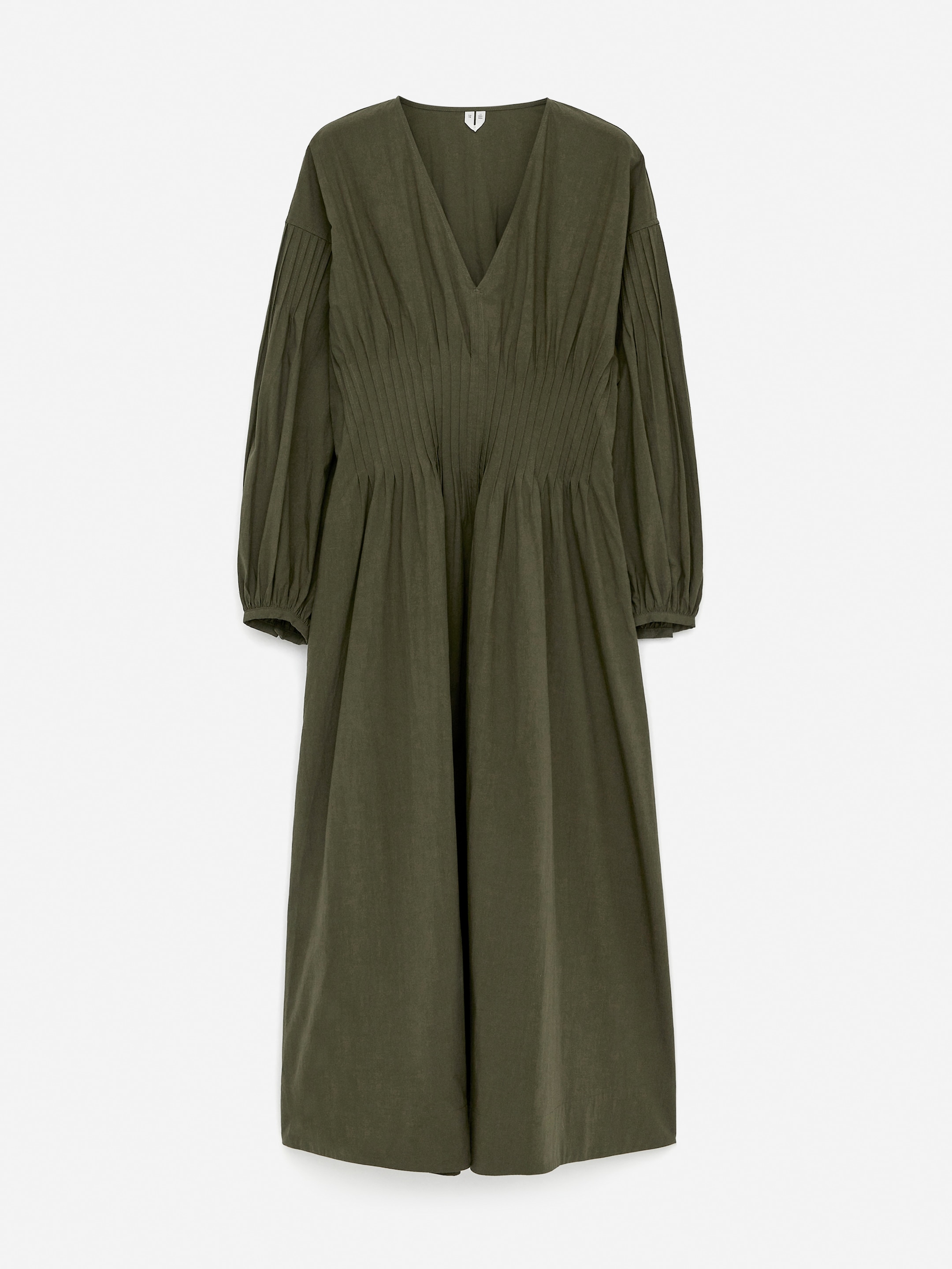 Biesenkleid - Dunkelgrün - Regular Fit - Damen - StillMedia/DescriptiveStillLife - 1