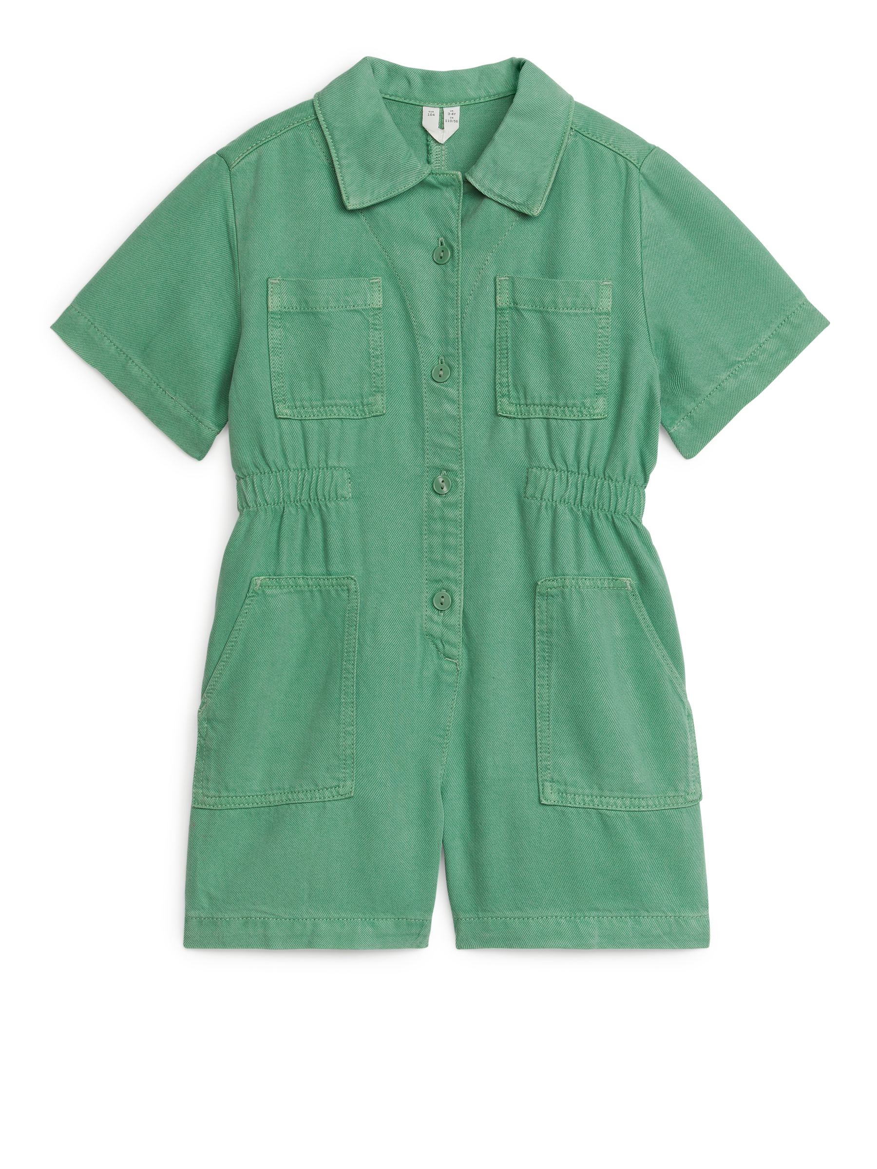 Combi-short en lyocell - Vert - Oversized - Enfant - StillMedia/DescriptiveStillLife - 2