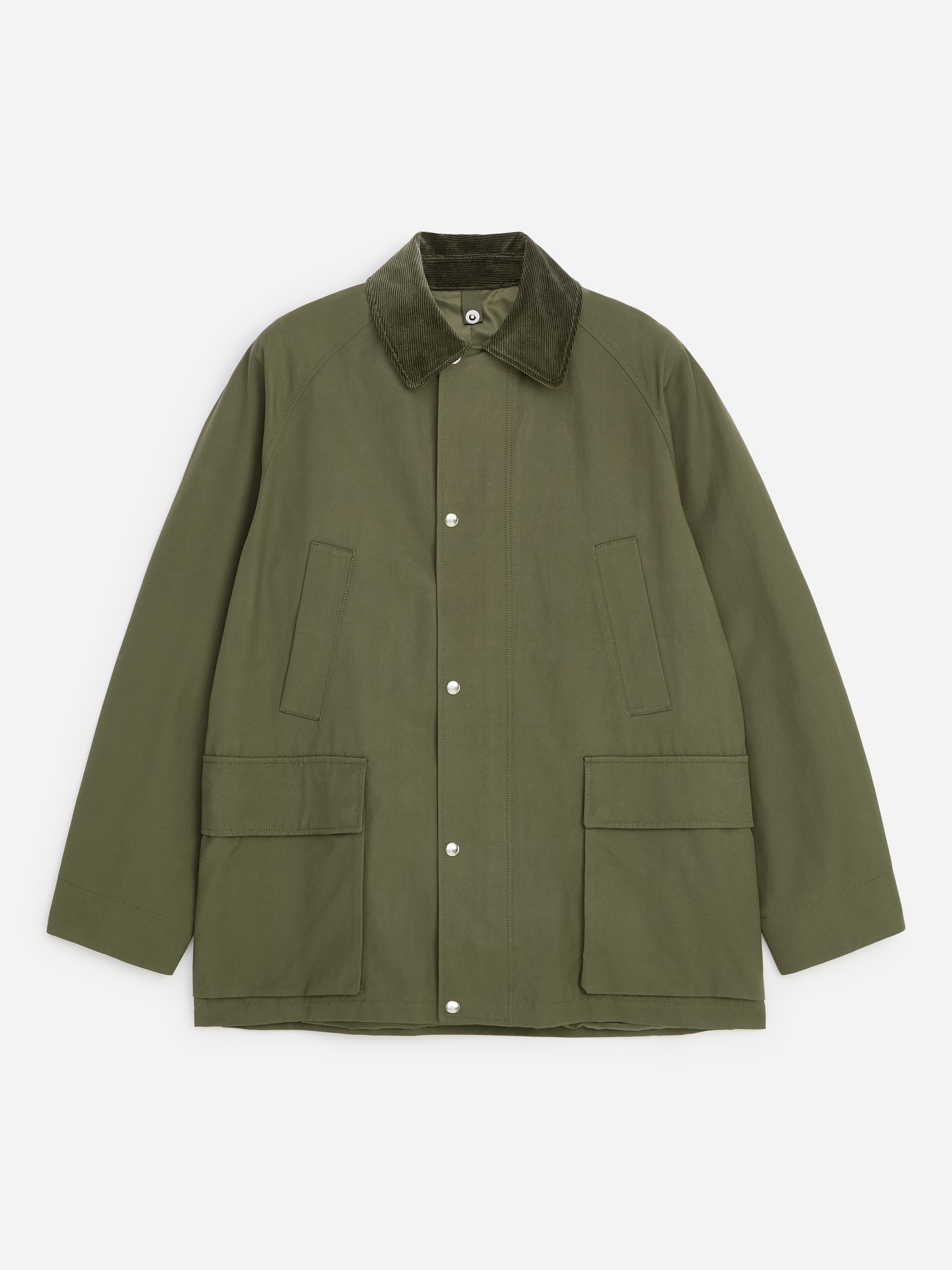 Waxed Mid-Length Coat