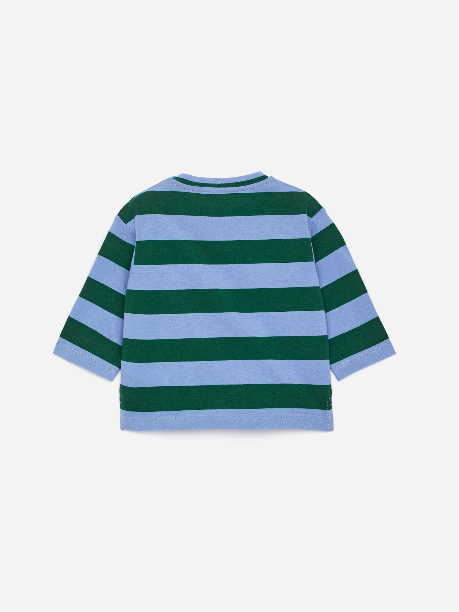 Top à manches longues - Vert/Bleu/Bleu vif/Écru/Blanc/Vert - 2