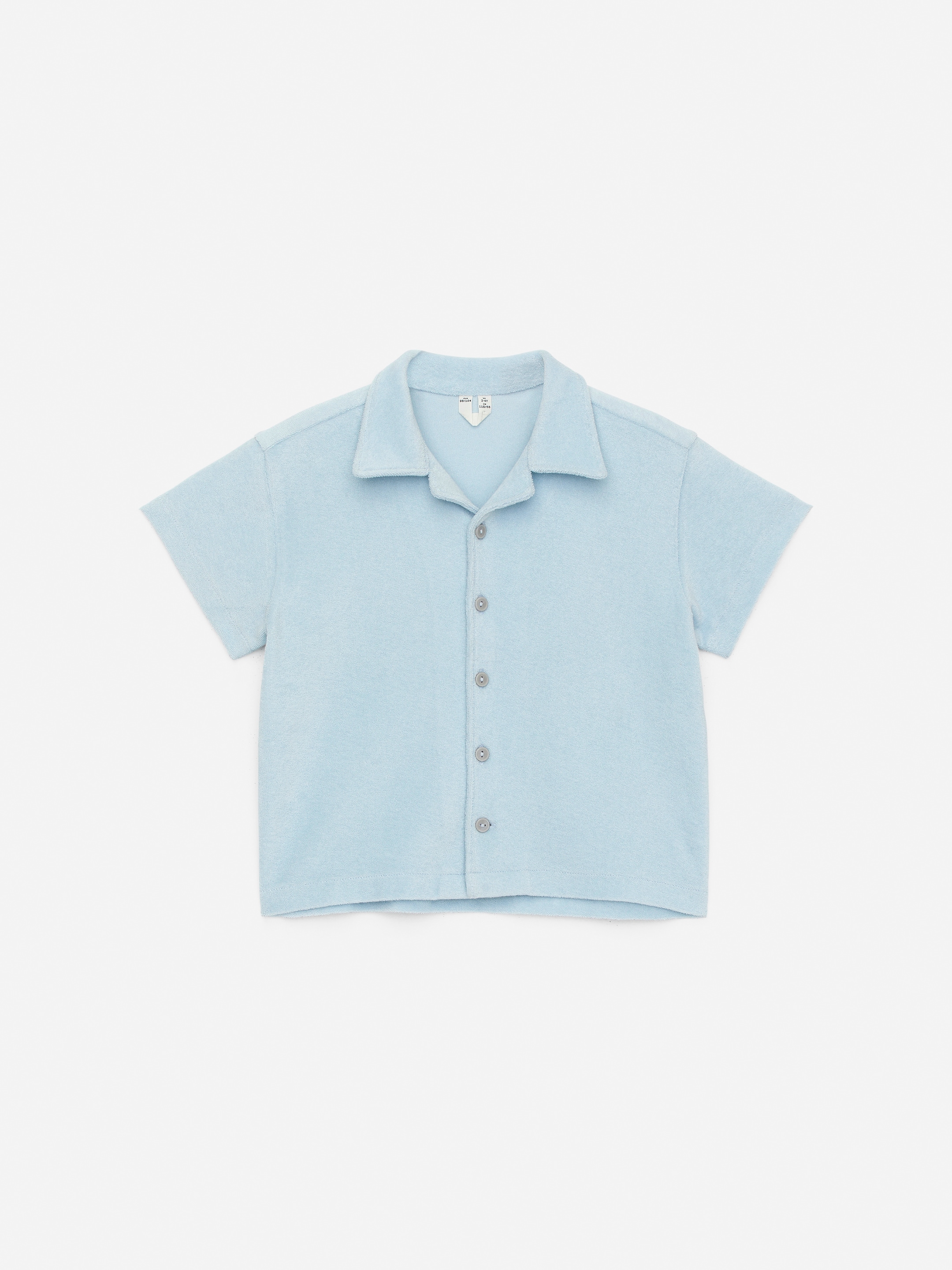 Visualizza immagine più grande: Camicia in spugna di cotone - Azzurro - BAMBINO | H&M IT 1