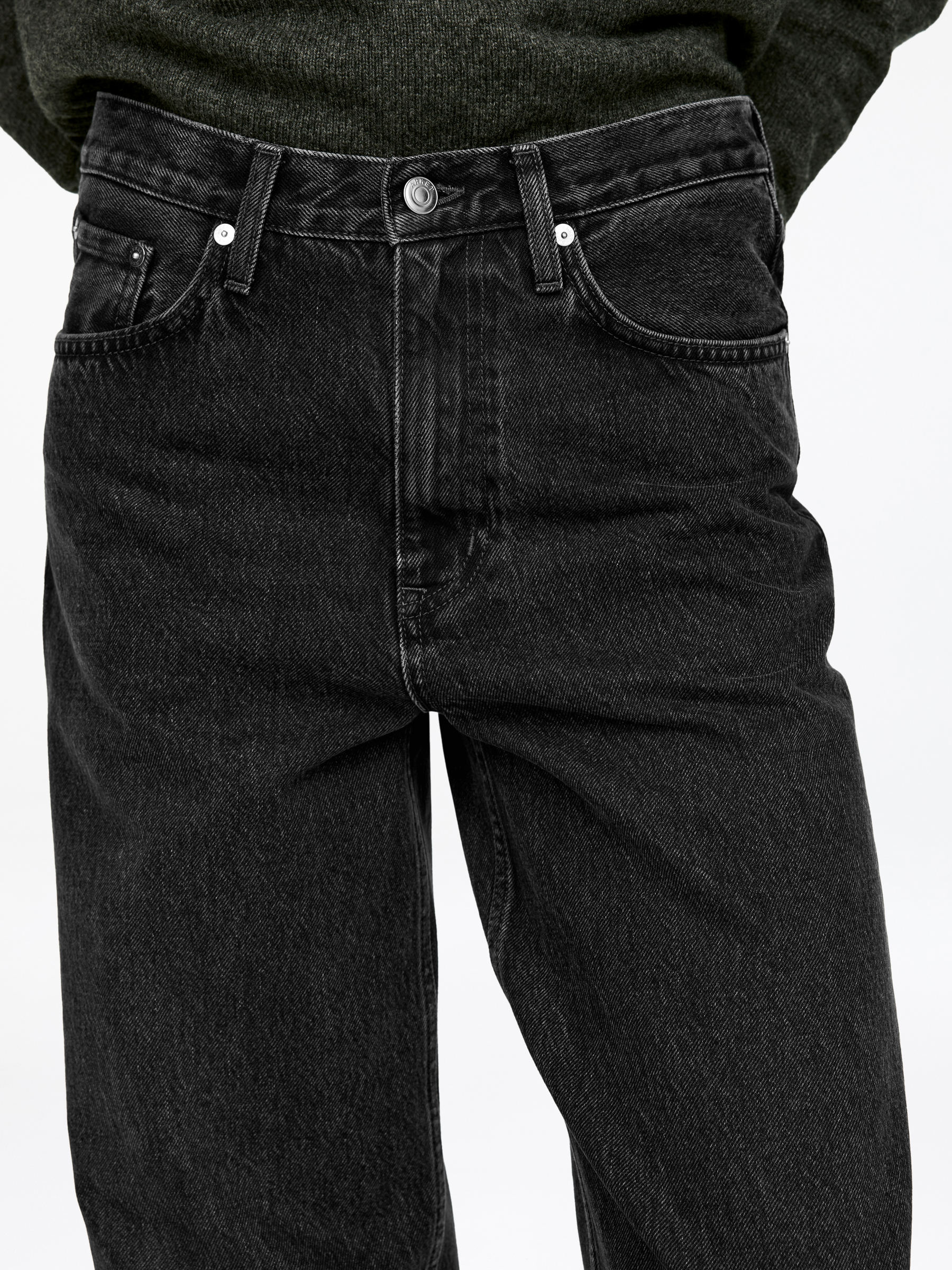 CORAL Wide Jeans - Dark Grey - Relaxed fit - Women - StillMedia/Lookbook - 11