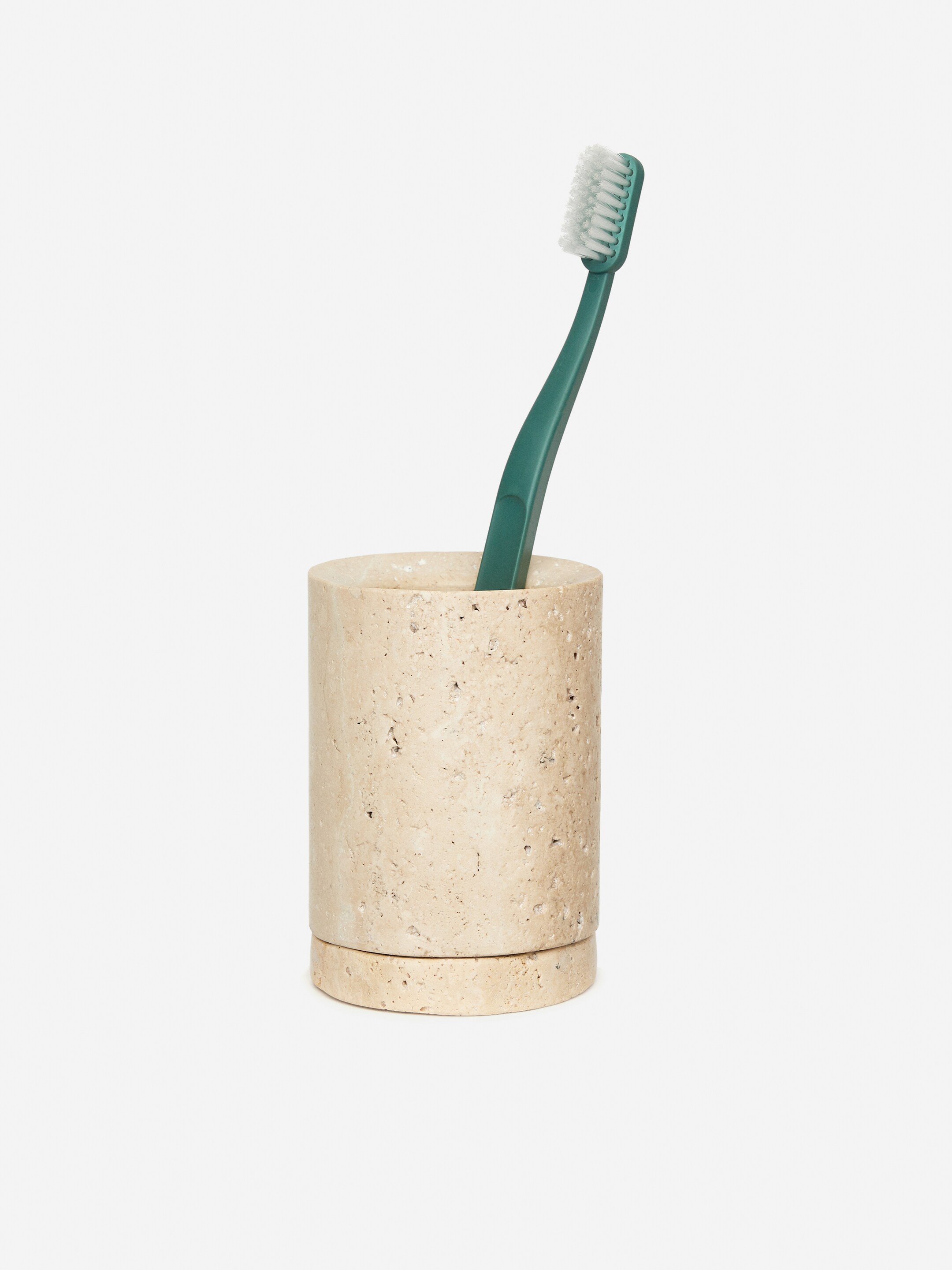 Tandborsthållare i travertin - Beige - Homeware - StillMedia/DescriptiveDetail - 2