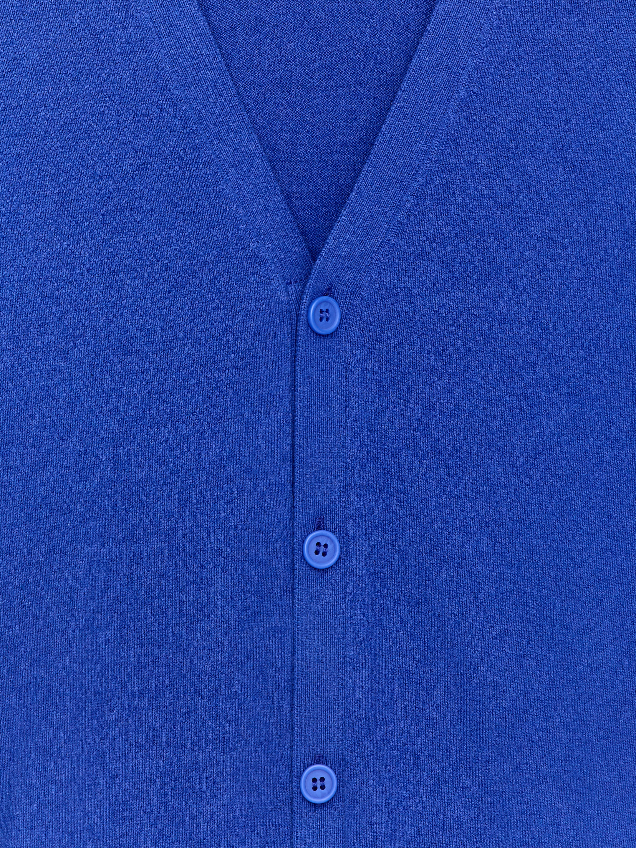 Cardigan en coton et laine - Bleu vif - Regular fit - Enfant - StillMedia/DescriptiveDetail - 1