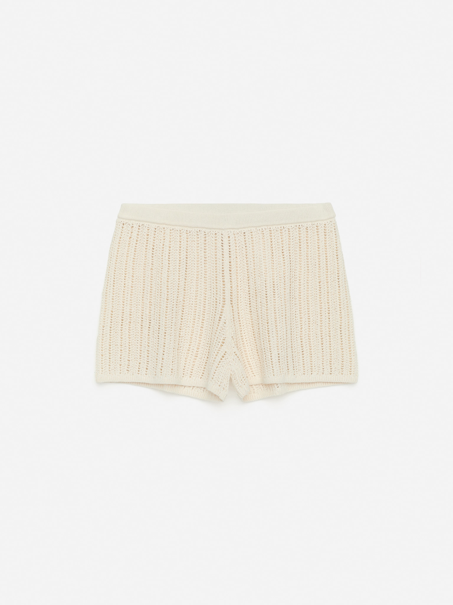 Mini shorts - Bianco sporco