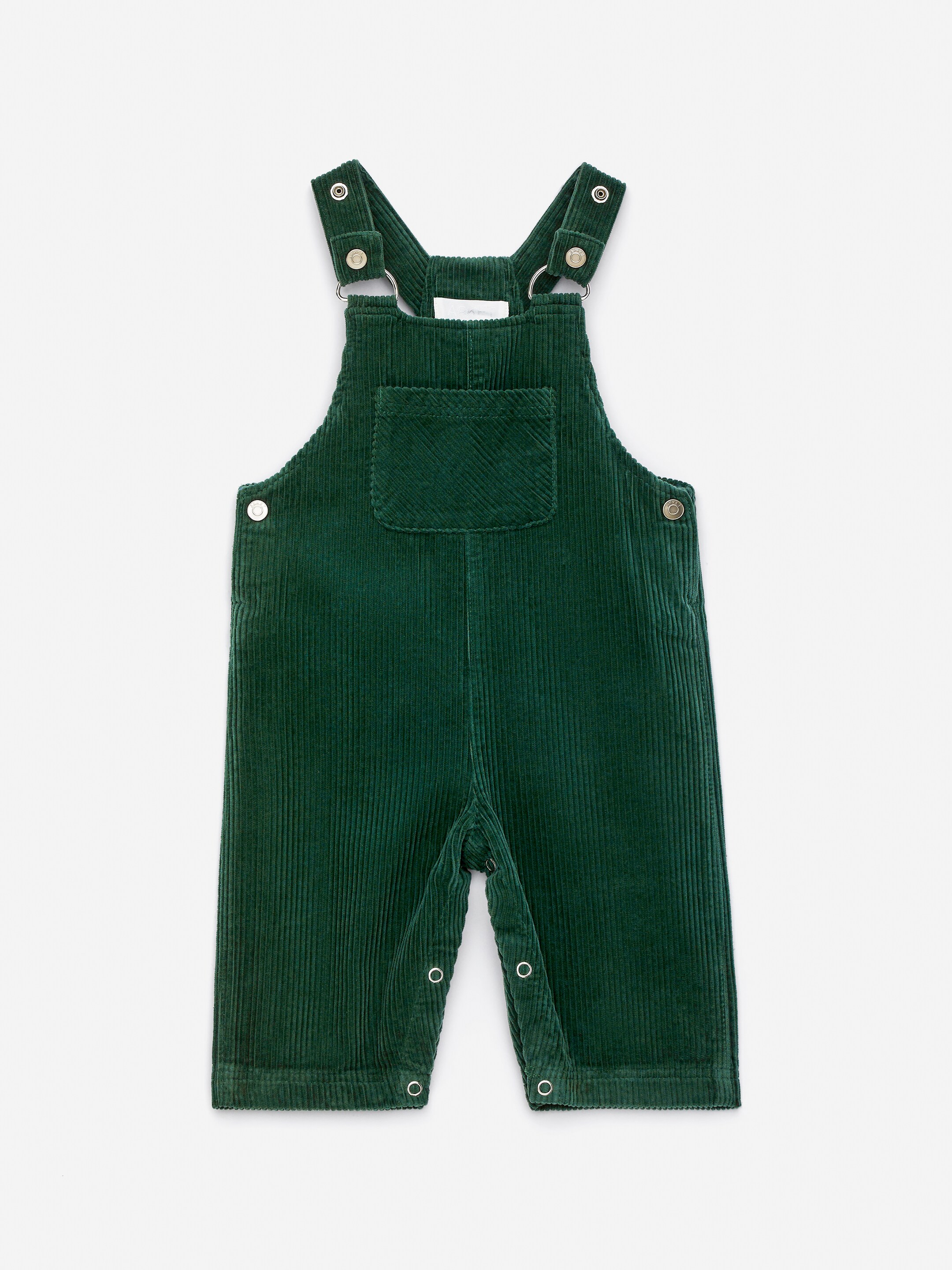 Corduroy Dungarees - Dark Green - Regular fit - Children - StillMedia/DescriptiveStillLife - 2