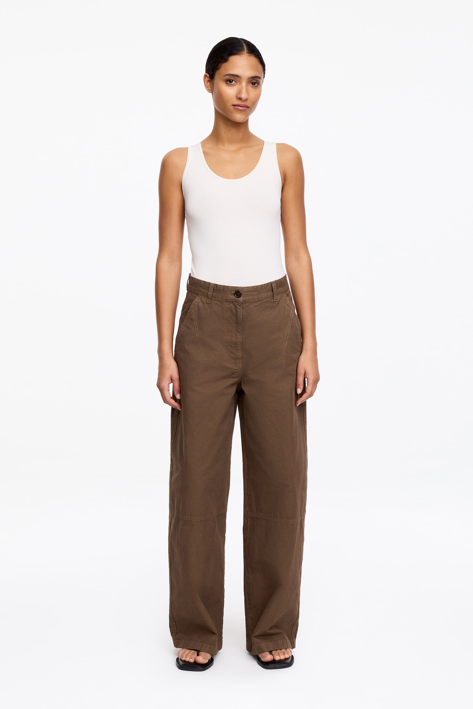 Cargobukser - Brun/Blå - 1