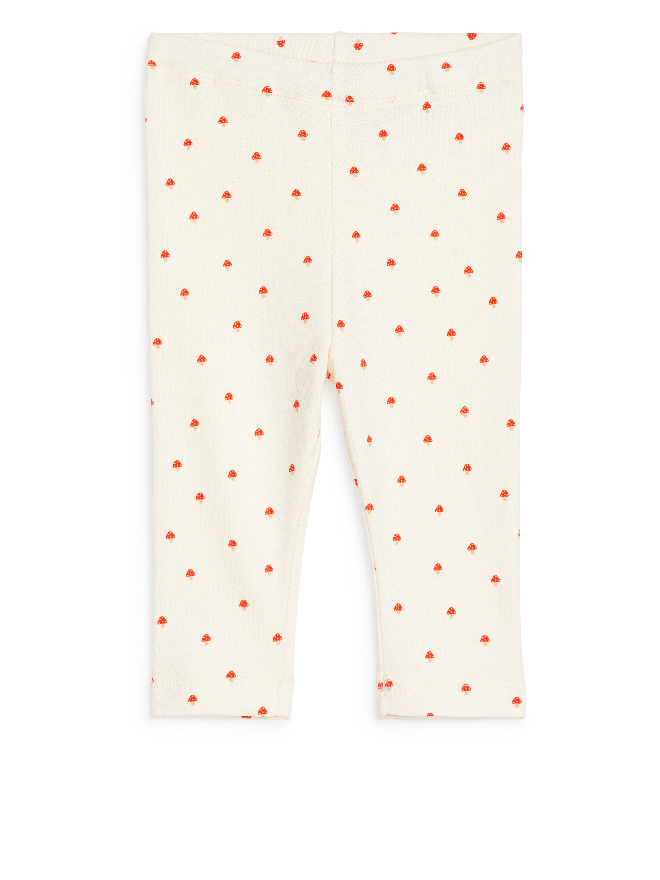 Grösseres Bild ansehen: Jerseyleggings - Cremeweiß/Pilze - KINDER | H&M CH 1