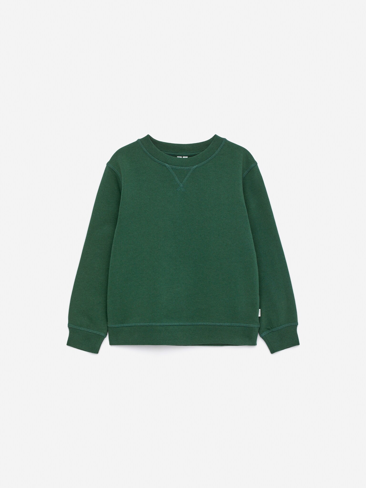 French Terry Sweatshirt - Dark Green/Orange/Sky Blue/Berry/Dark Blue/Grey Melange/Lilac Pink