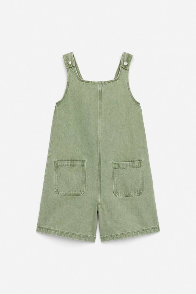 Denim jumpsuit - Groen - 1