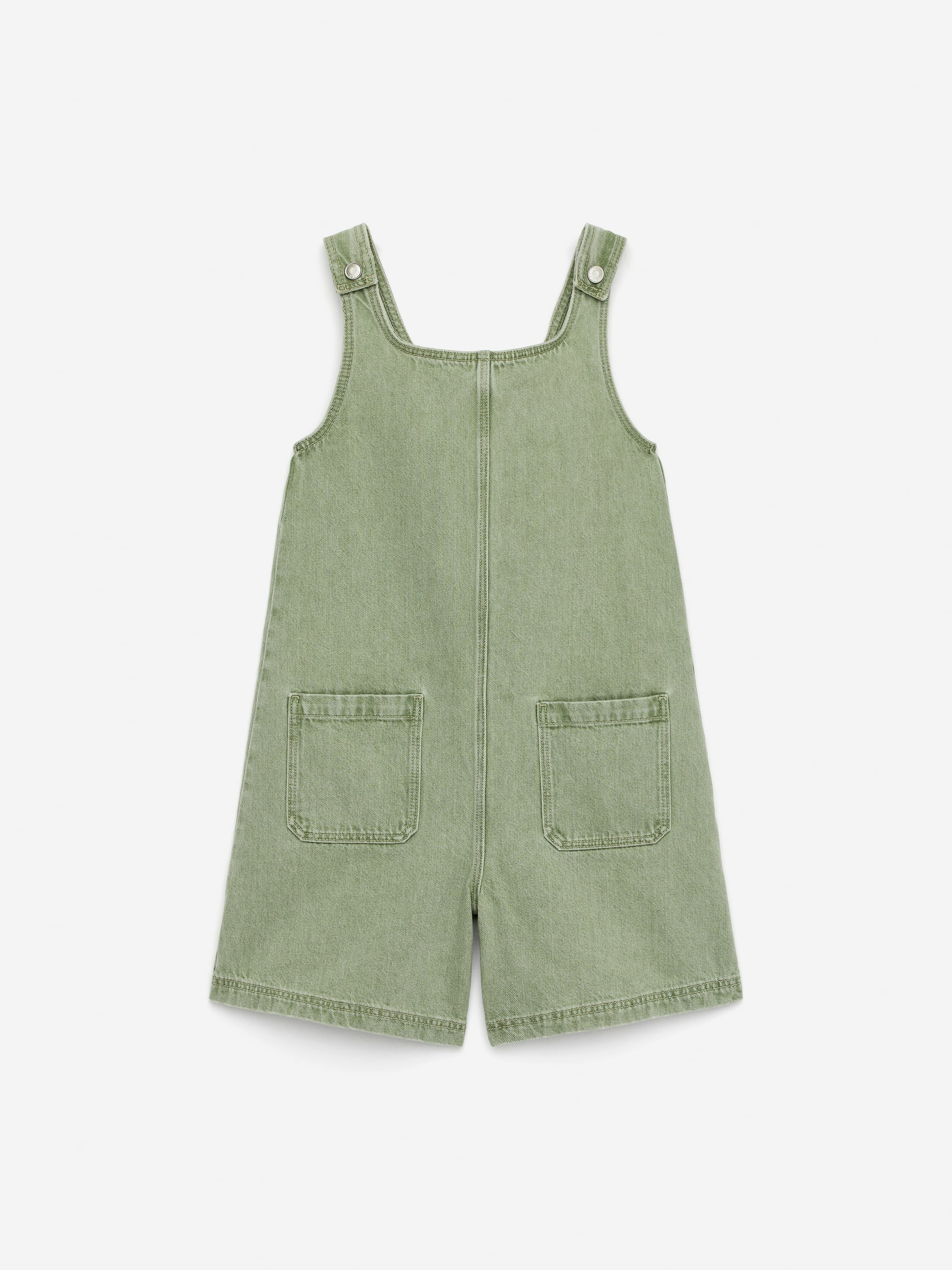 Grotere afbeelding bekijken: Denim jumpsuit - Groen - KINDEREN | H&M BE 1