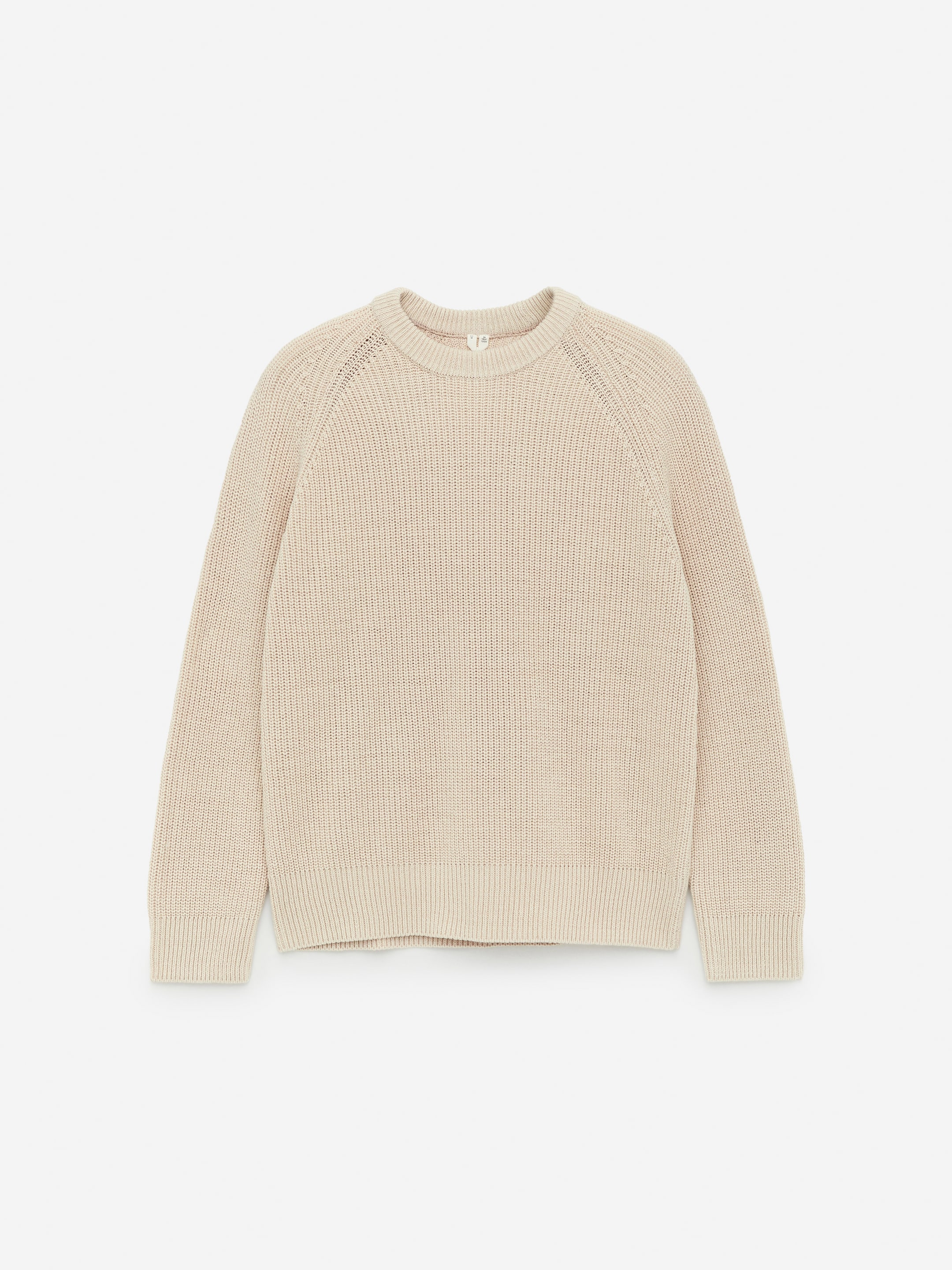 Pull en lin et coton - Beige - Regular fit - Homme - StillMedia/DescriptiveStillLife - 1