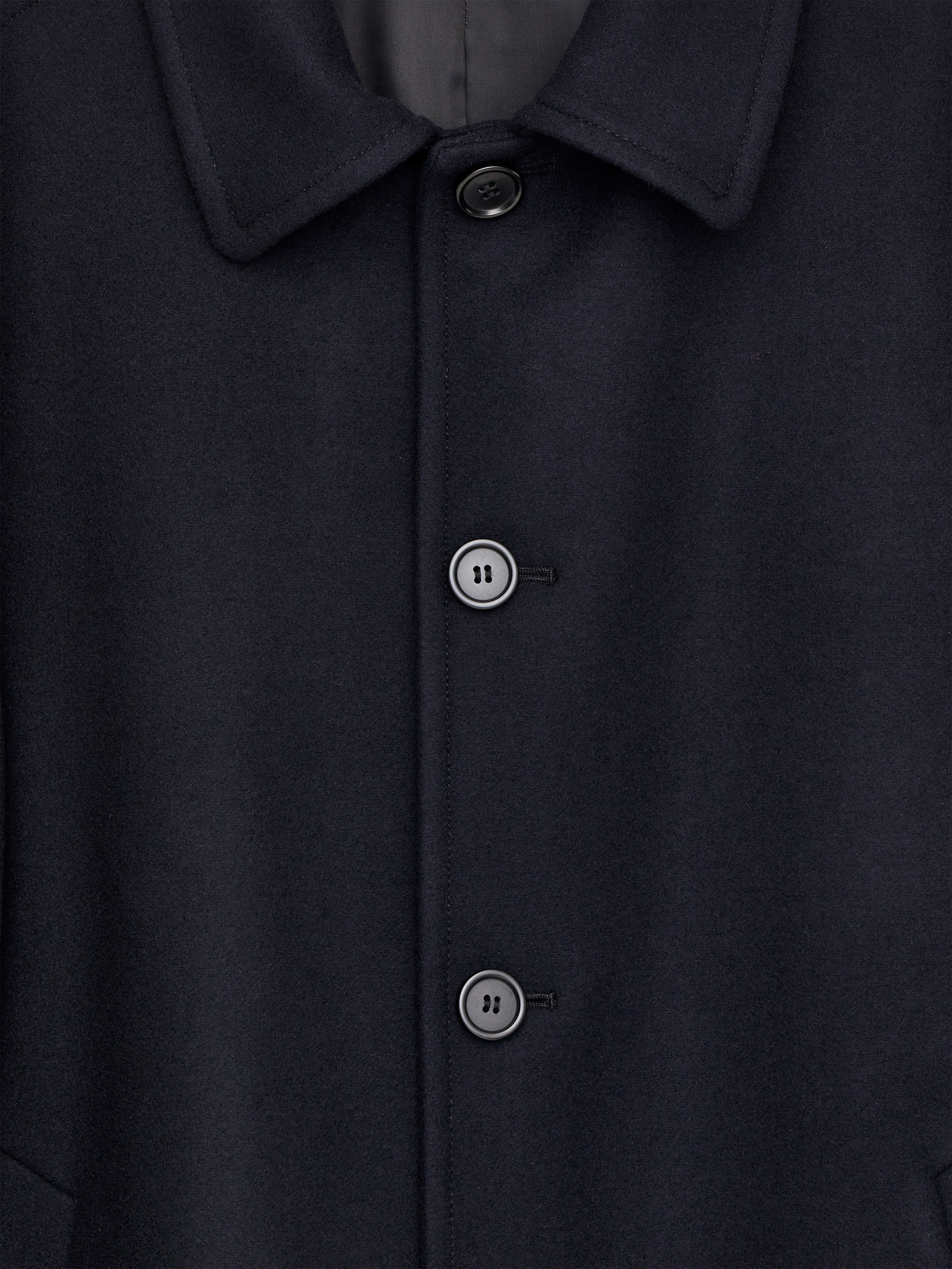 Doublé Wool-Blend Coat - Dark Blue - Oversized - Men - StillMedia/DescriptiveDetail - 2