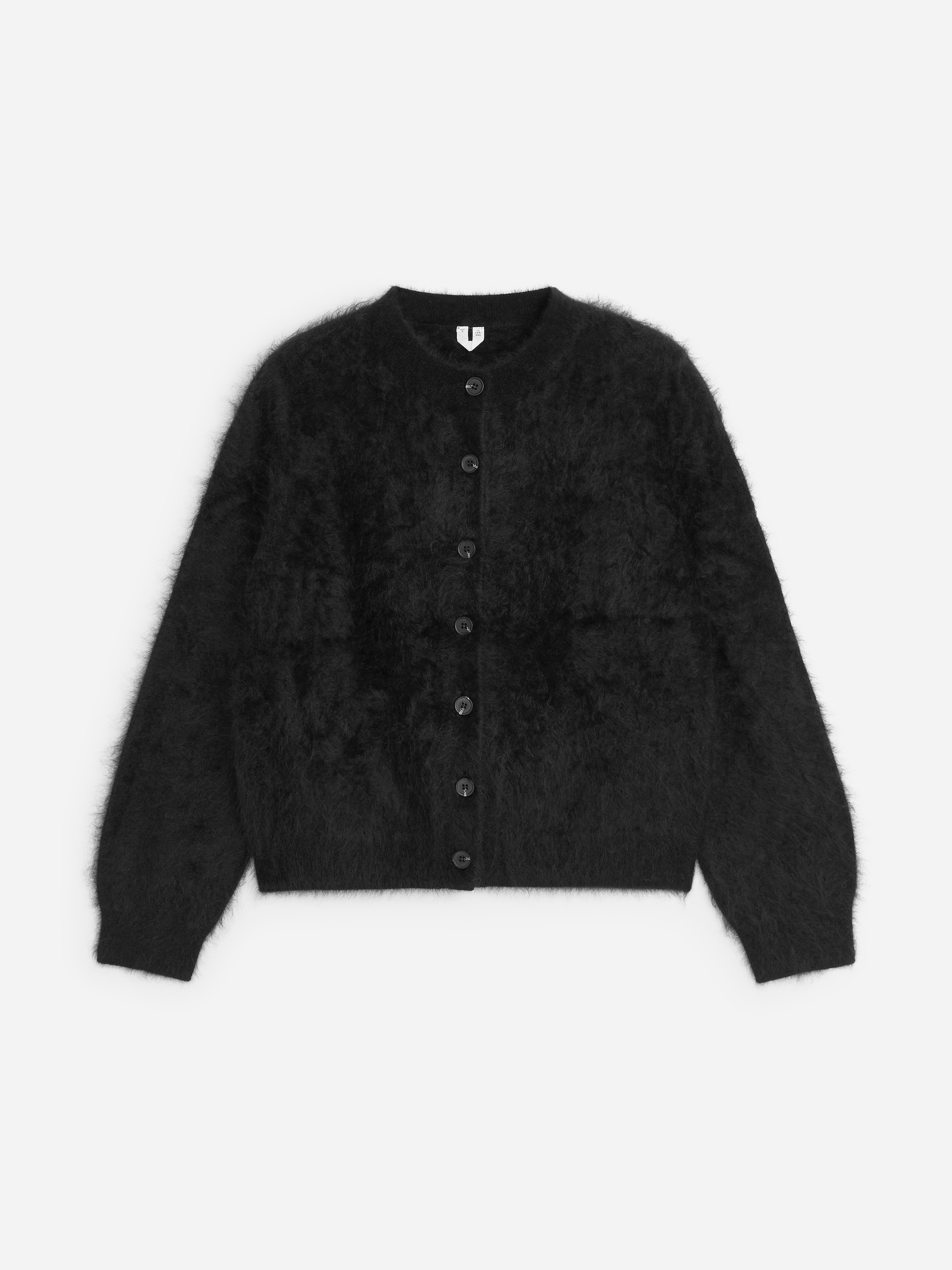 Pure Brushed-Cashmere Cardigan - Black - Regular fit - Women - StillMedia/DescriptiveStillLife - 7