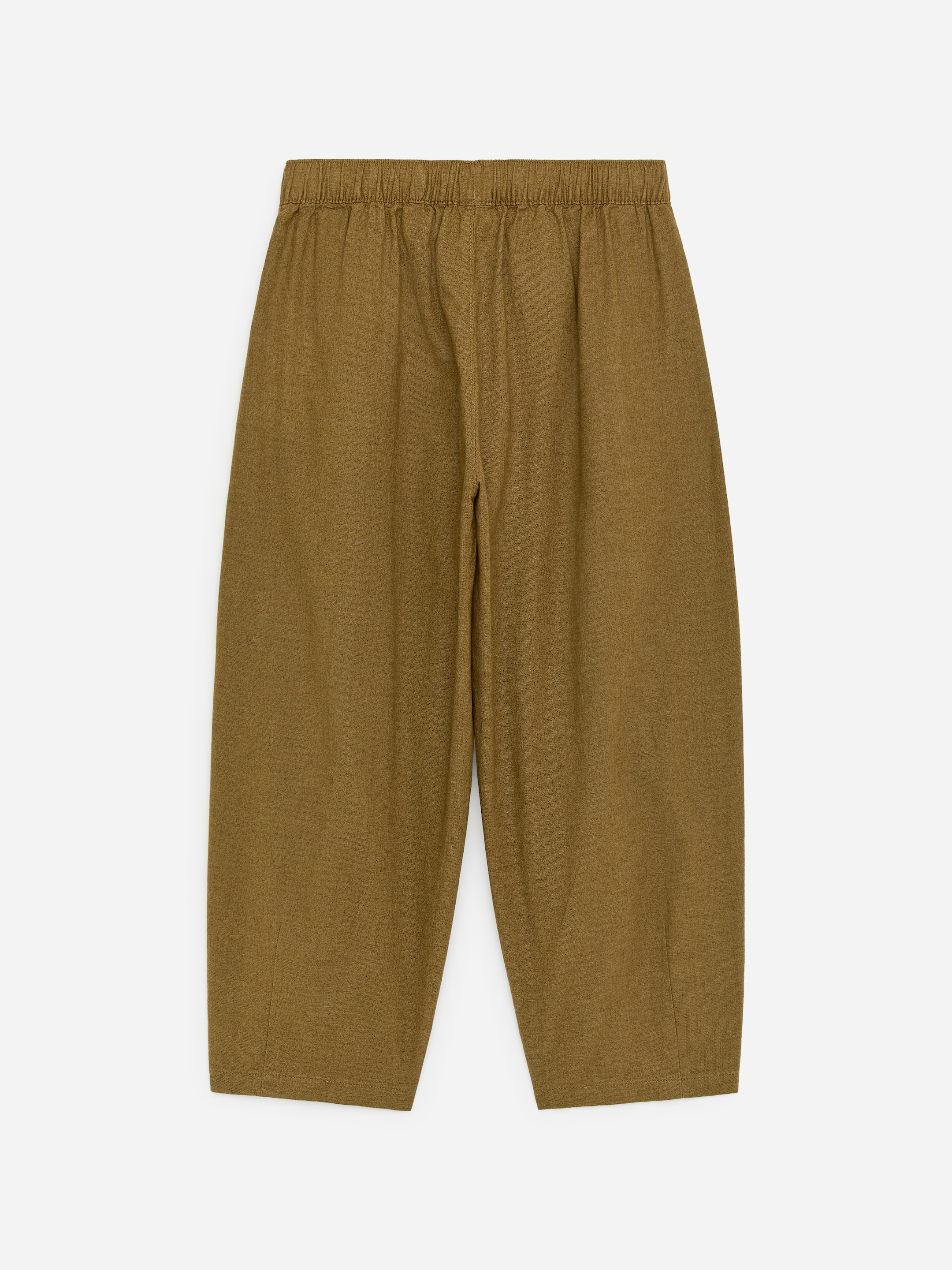 Pantalones estilo barrel - Verde caqui - Corte holgado - Children - StillMedia/DescriptiveStillLife - 1