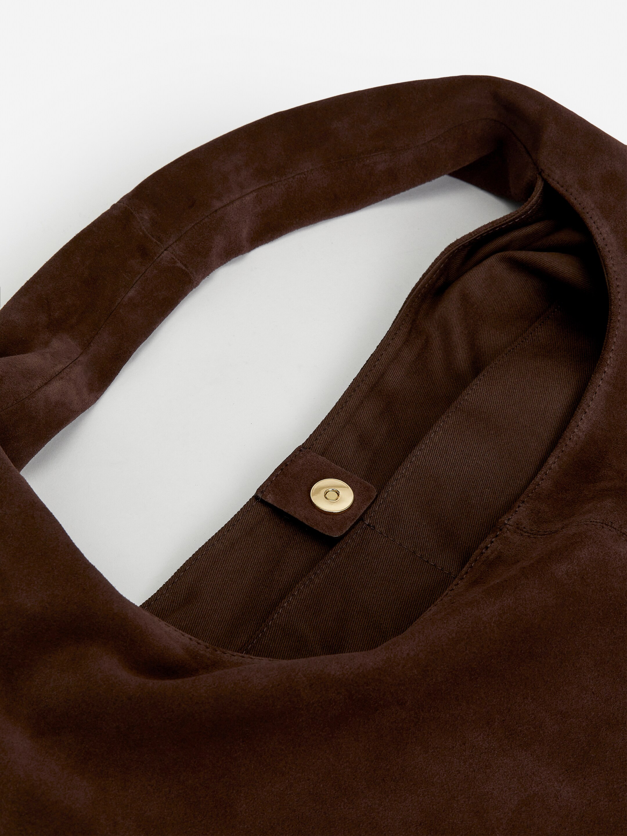 View larger image: Suede Bag - Dark Brown - Ladies | H&M GB 4